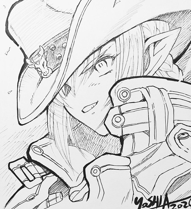 寒い夜だからカウガールエルフ 