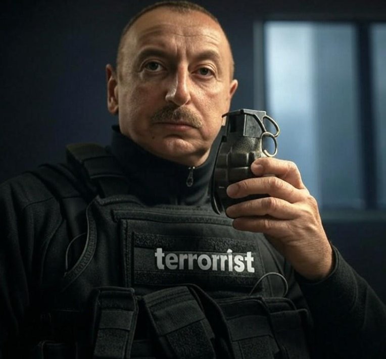 GaroArarad's tweet image. He accuses Armenia of fascism and he inherited power from his father 20 years ago. He appointed his wife as vice president, and he kills and plunders. It seems that he does not distinguish between a democratic country like Armenia and his dictatorial actions #Armenia #Azerbaijan