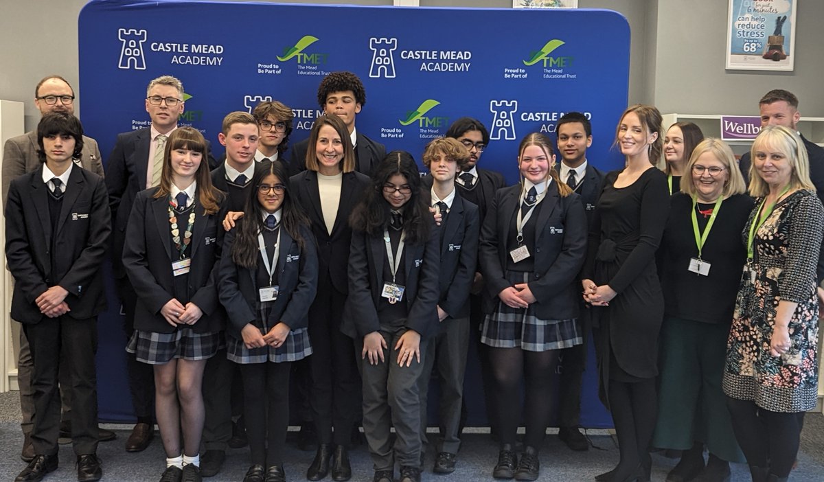 Castle Mead Academy (@castlemeadacad) on Twitter photo We were thrilled this morning to have a visit from <a href="/leicesterliz/">Liz Kendall</a>, who talked to our scholars about careers and the importance of work experience in preparing students for their futures.
It was a fantastic morning that everyone involved got a lot out of! Thank you so much! We were thrilled this morning to have a visit from <a href="/leicesterliz/">Liz Kendall</a>, who talked to our scholars about careers and the importance of work experience in preparing students for their futures.
It was a fantastic morning that everyone involved got a lot out of! Thank you so much!