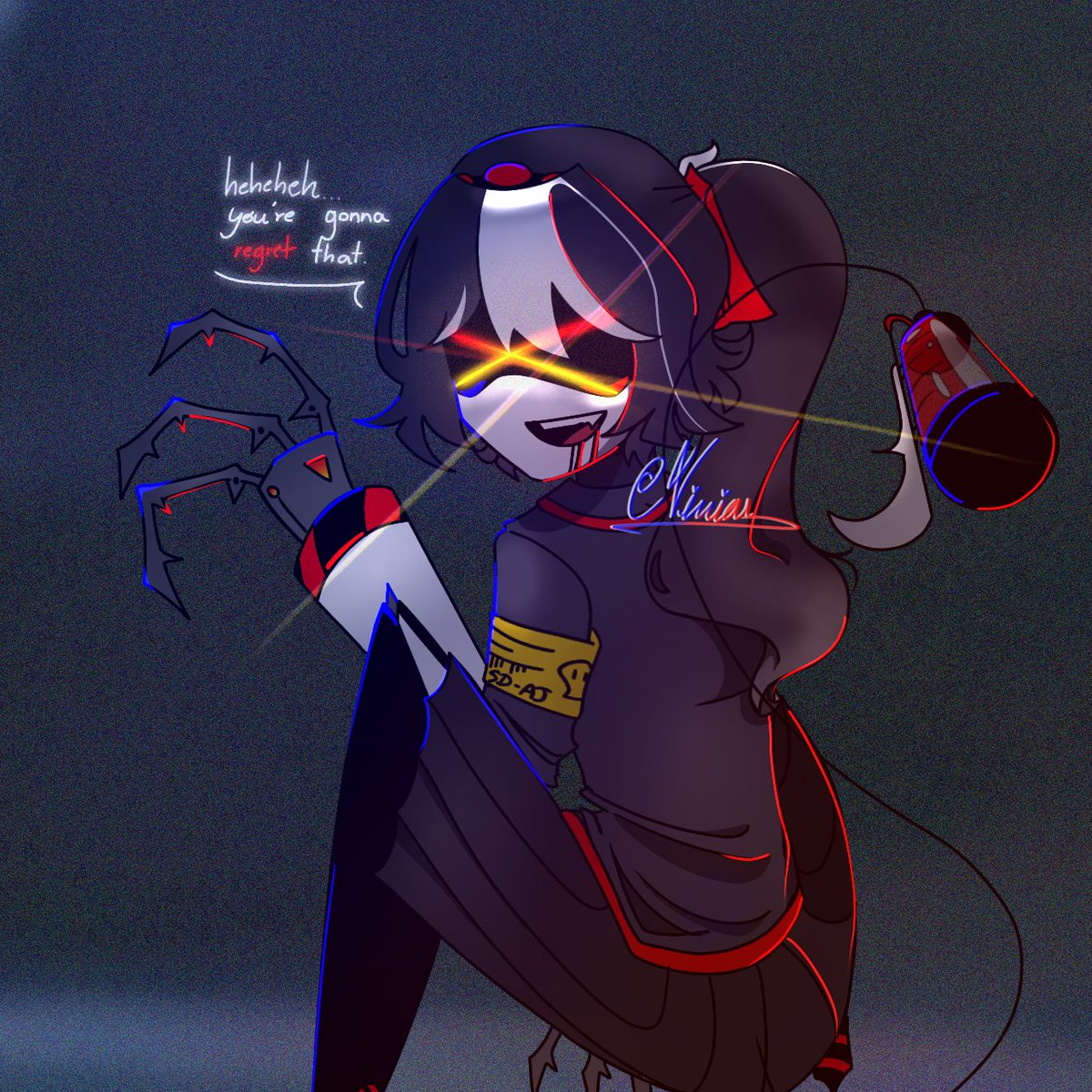 Sparklin_L1ghts's tweet image. Omg OC art for the first time in probably a year🤯
#Murderdrones #MurderdronesOc #IrlOc
Pls I have severe artblock these are from months ago, my idea jar is EMPTY😮💨