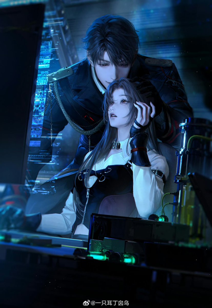 113LiXiALi95's tweet image. 🍎长大了反而不信任我了？
长大了，就该自己保护自己了，总不能一辈子被你罩着吧……
有什么不能的？我不罩着你，难道……💕
🎨:@ 一只耳丁囟乌
weibo.com/3900278287/512…
💓Papergames invited the artist to create this painting❤️
#夏以昼 #Caleb #マヒル #恋と深空 #LoveandDeepspace #恋与深空