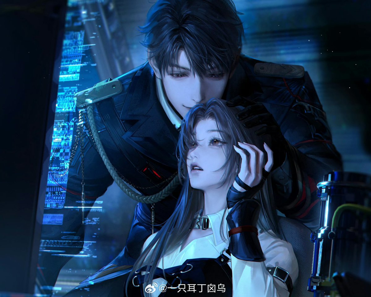 113LiXiALi95's tweet image. 🍎长大了反而不信任我了？
长大了，就该自己保护自己了，总不能一辈子被你罩着吧……
有什么不能的？我不罩着你，难道……💕
🎨:@ 一只耳丁囟乌
weibo.com/3900278287/512…
💓Papergames invited the artist to create this painting❤️
#夏以昼 #Caleb #マヒル #恋と深空 #LoveandDeepspace #恋与深空