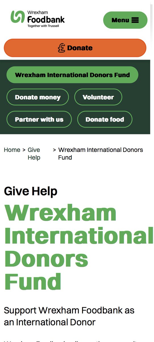 wasUESH's tweet image. The @WrexhamFoodbank has an account for International Reds to support their work throughout the year 👇🏻
🔗 wrexham.foodbank.org.uk/give-help/dona…
The need is persistent, your support matters, thank you in advance 🙏🏻
🌎🤝🏴