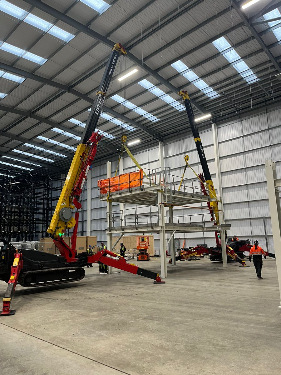 spidercranes's tweet photo. Expert Lifting Solutions for Food Production Warehouses &amp; More!

At LIFT MINICRANES, we specialize in using spider cranes to deliver efficient and reliable lifting services across a variety of industries. With over 15 years of experience. https://t.co/zOCUxhd3OF