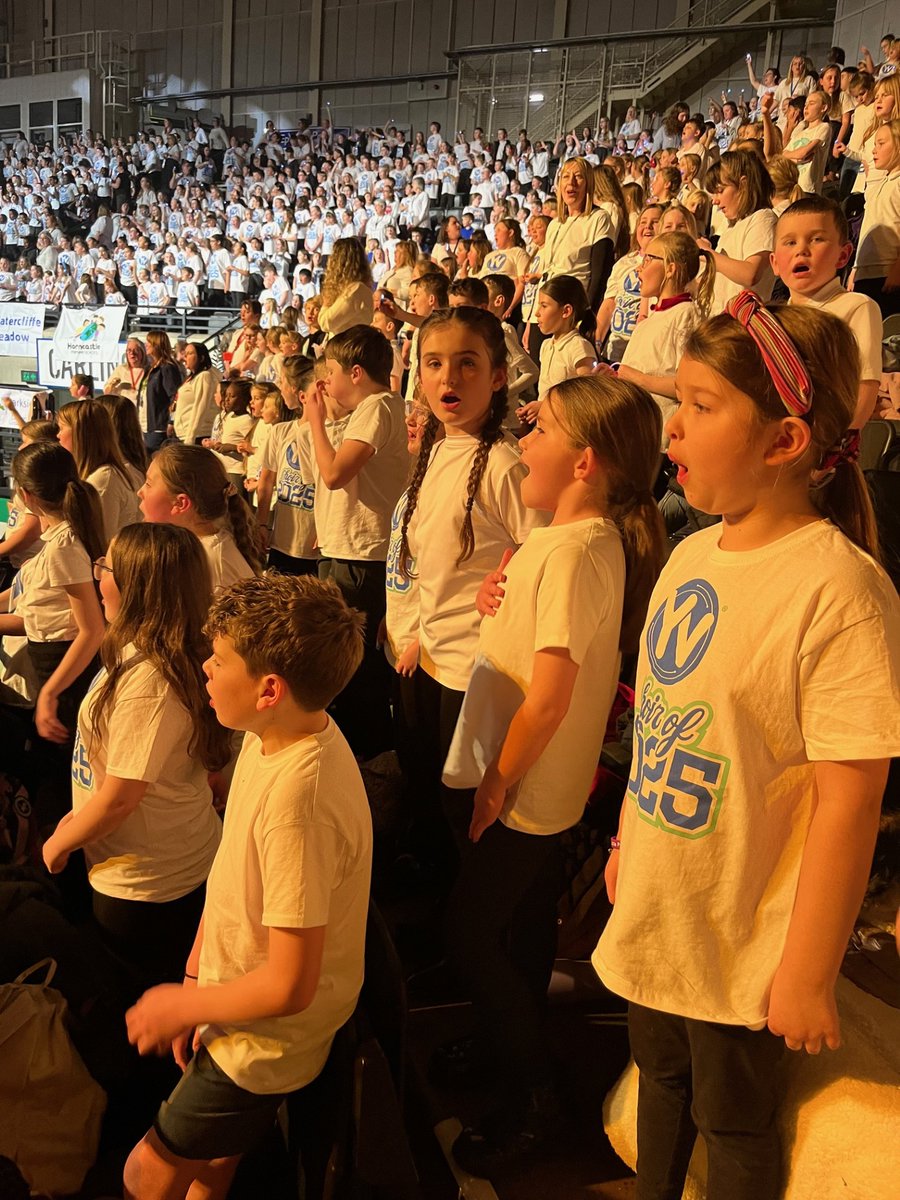 Our Young Voices 25 choir had a superb experience yesterday at <a href="/YVconcerts/">Young Voices</a> . So proud to take our children to such a brilliant event each year.  Well done YV25 team! <a href="/SelbySET/">Selby Educational Trust</a>