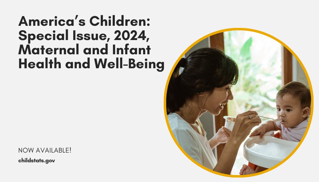 Our new report includes <a href="/NCHStats/">NCHS</a> data on low-risk cesarean delivery &amp; preterm birth, mothers who have had twin or higher-order births, and more!

Explore the report here: childstats.gov/americaschildr…