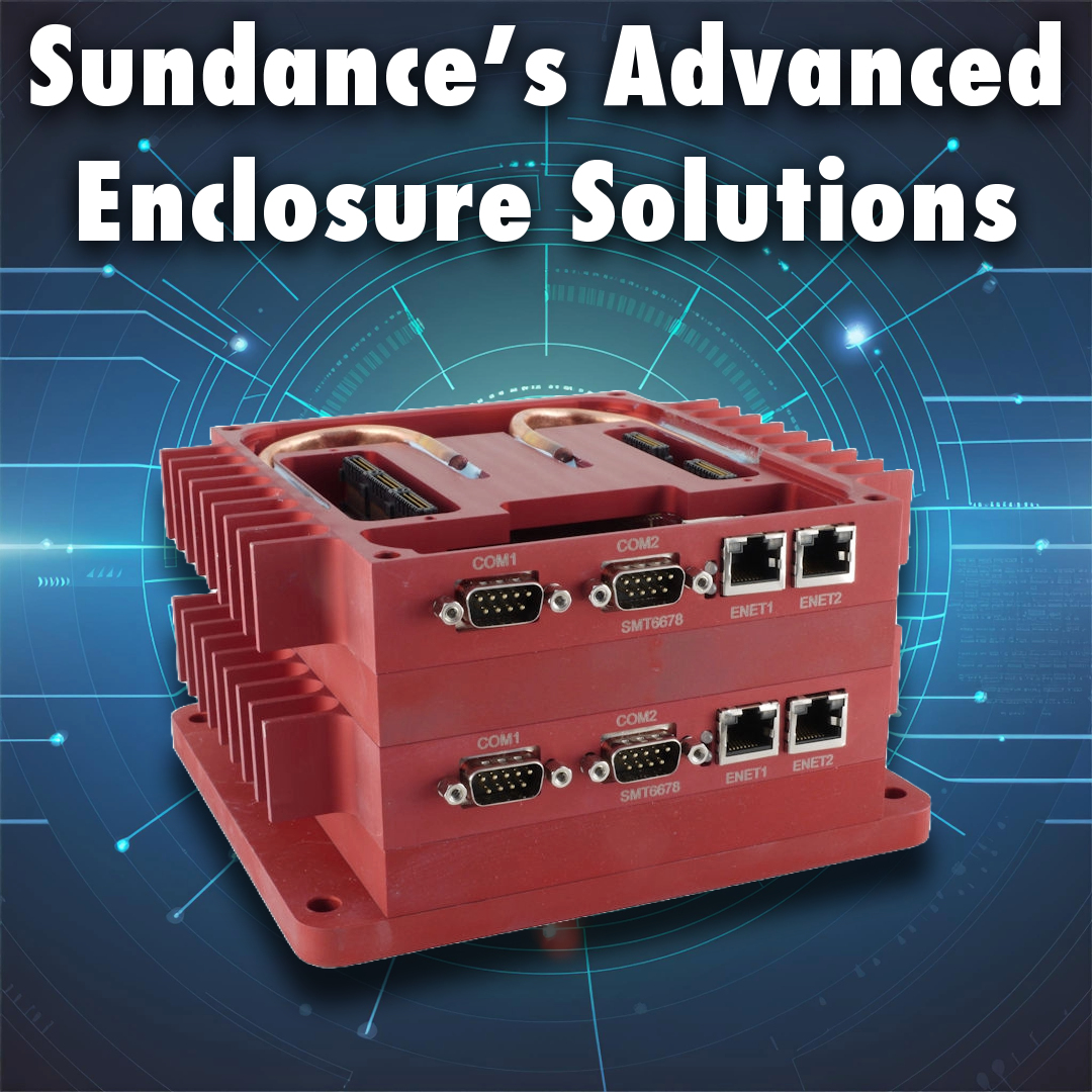 Sundance's custom enclosures are built for peak performance and reliability, even in the most demanding environments.

Check it out: sundance.com/embedded-syste…

#EmbeddedSystems #Embedded #EmbeddedSolutions #HighPerformanceTech  #CustomHardware #PC104 #FPGA #RuggedEnclosures