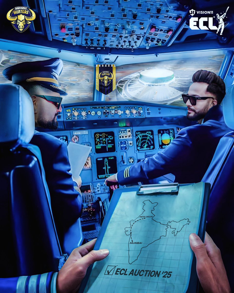 HaryanviHuntrs's tweet photo. 𝑇ℎ𝑖𝑠 𝑖𝑠 𝑦𝑜𝑢𝑟 𝑐𝑎𝑝𝑡𝑎𝑖𝑛 𝑠𝑝𝑒𝑎𝑘𝑖𝑛𝑔 🗣️
Fasten your seatbelts, kyunki #HaryanviHunters ki team hone wali hai aur bhi zyada zabardast 💪
Ready for the #ECLAuction?
#ElvishYadav #ElvishArmy #RohitLamba #HuntersArmy #ECLT10 #ECLSeason2 https://t.co/f6jBtLuV19