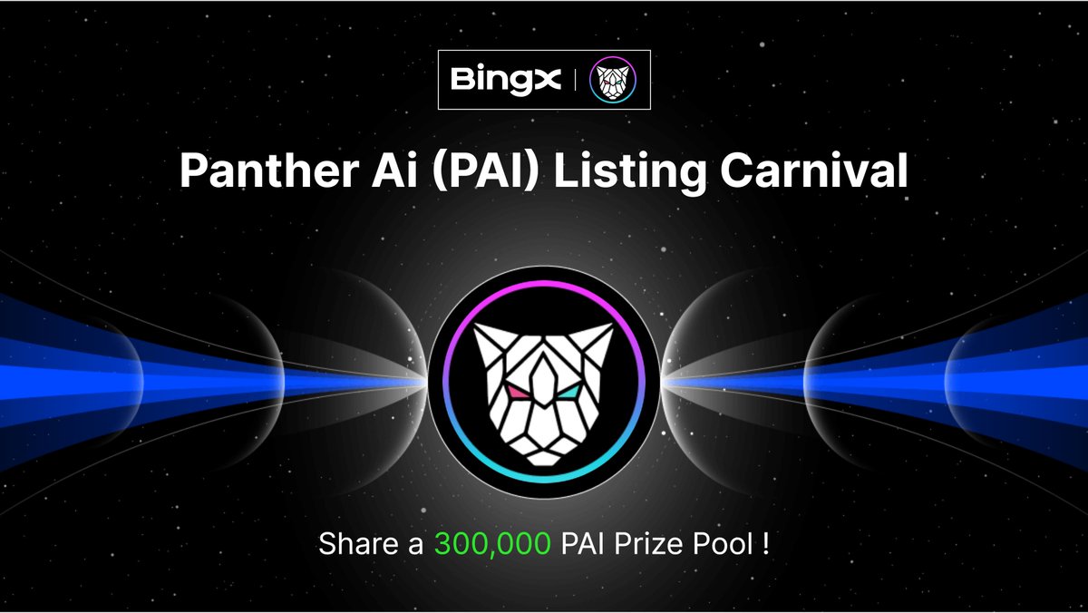 Join the PAI Listing Carnival, Share MASSIVE $PAI Reward Pool <a href="/PantherAppai/">Panther Ai</a> 🎁 

Event Details: bingx.com/partner/PAIexc…