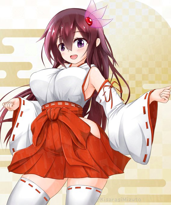 あけおめきさみこ
#艦これ 