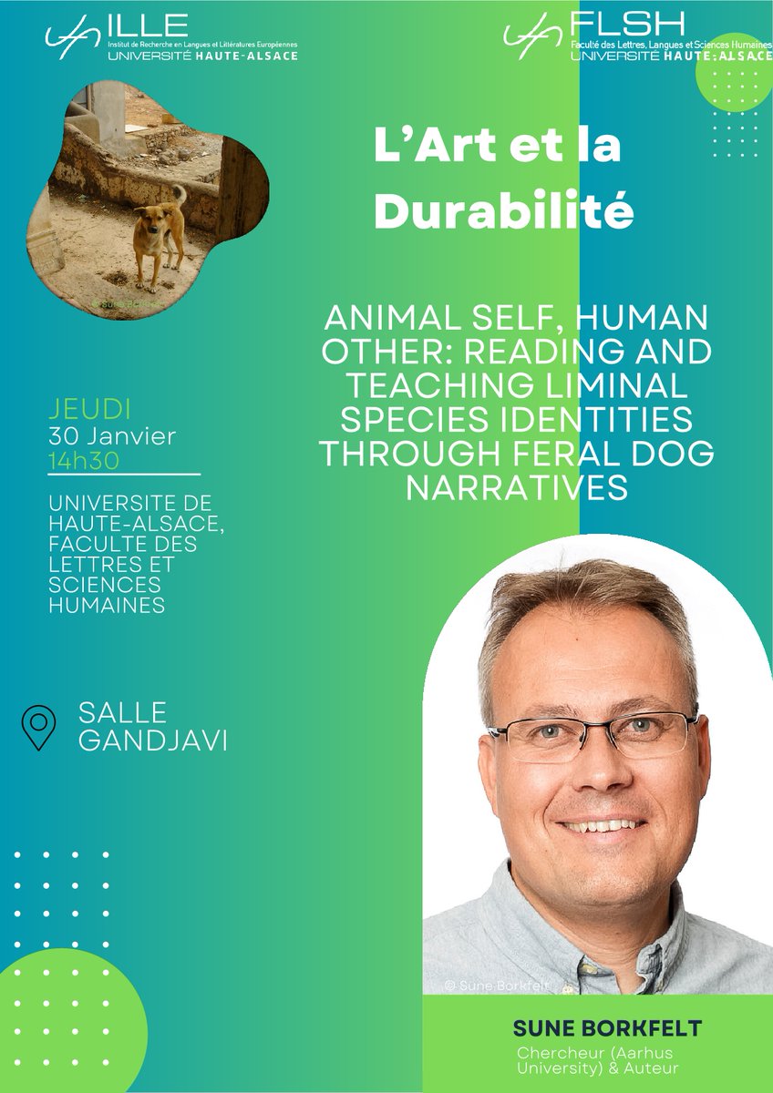 On 30 January, I will be giving a talk at the University of Upper Alsace in Mulhouse.  

If you are anywhere in the vicinity, please stop by

(and if you are at a different institution and interested in a similar talk - or a talk on one of my other research areas - get in touch).