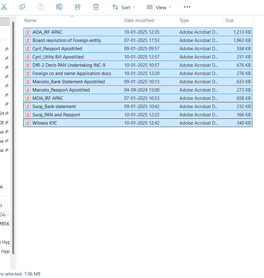 csswatiaggarwal's tweet photo. @HelpdeskMCA21V3 The size of all attachments is 7.06mb. The form size is >10mb after downloading. Below are 2 screenshots. One of all attachments and 2nd of attachments in form Spice Part B which is showing attachment multiple times although they are attached only once. 
pls resolve asap. https://t.co/LPpvOcO0kO