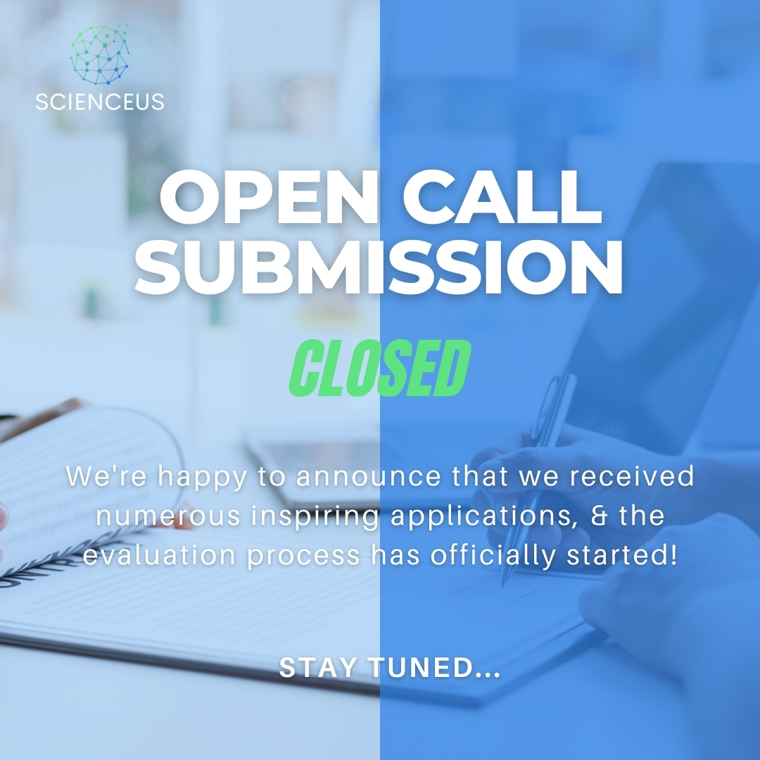 The ScienceUs Open Call is Officially Closed! 📢
We’re thrilled to announce that we received numerous submissions from outstanding #CitizenScience projects. 🌎 Stay tuned as we announce the results soon!