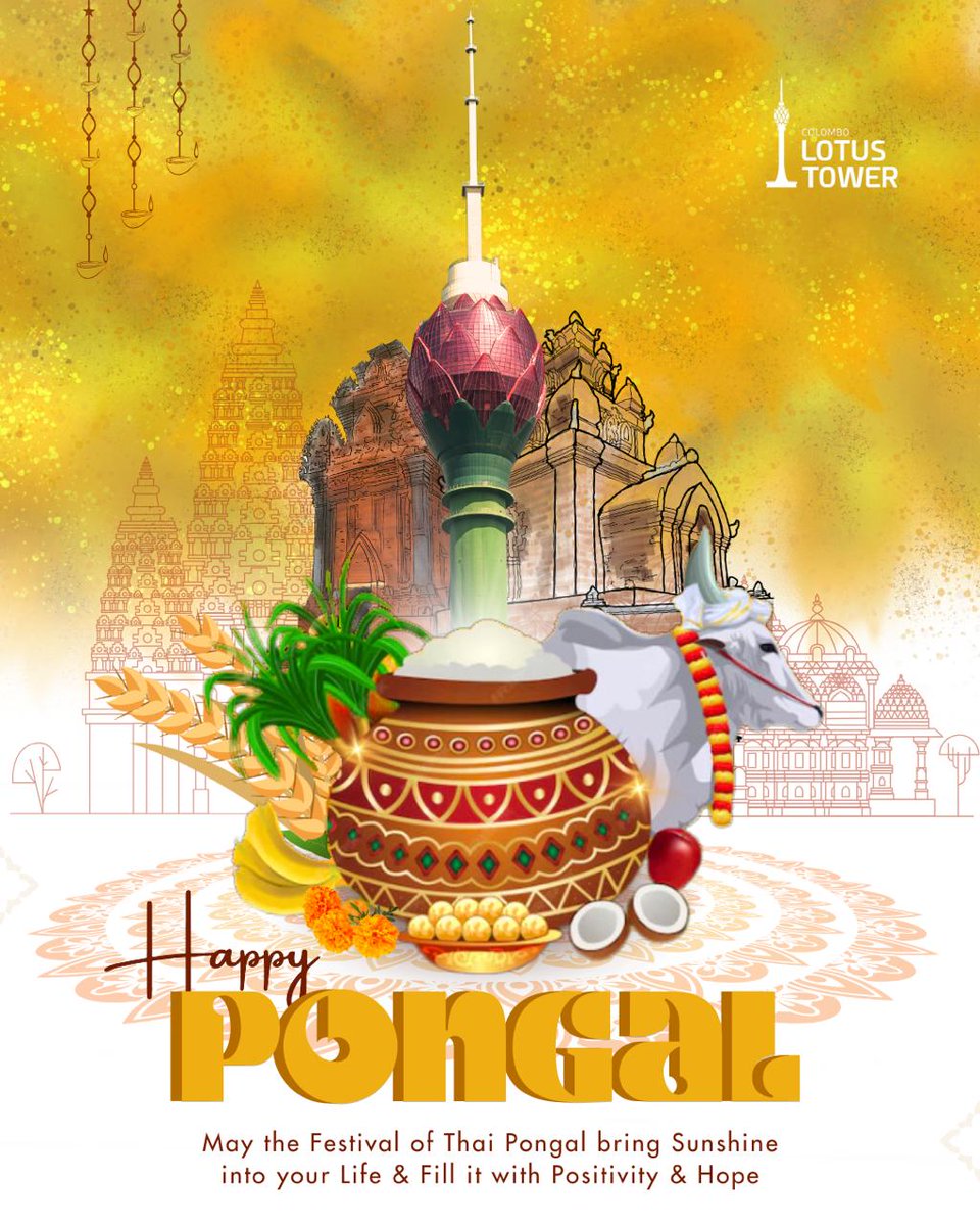 Colombo Lotus Tower tweet media