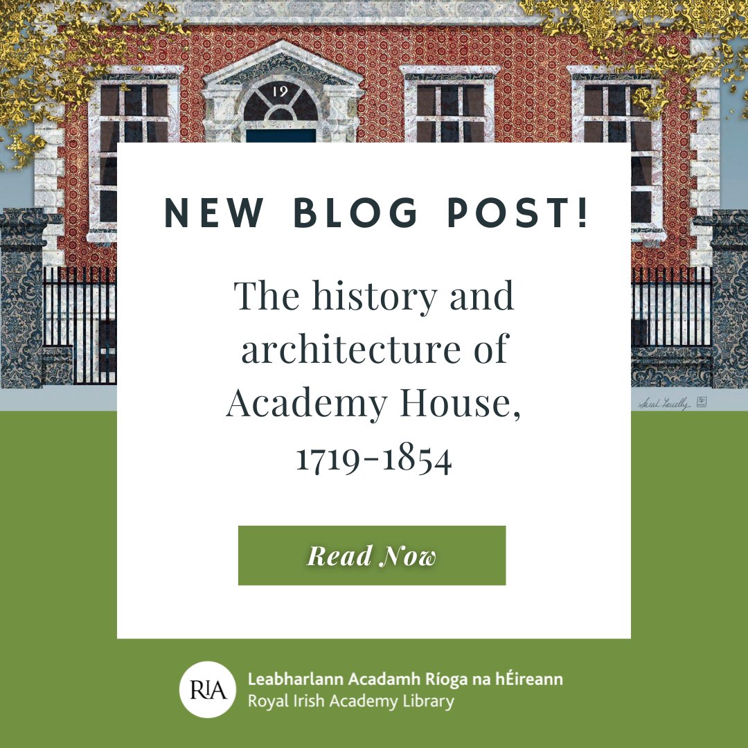 Royal Irish Academy Library (@library_ria) on Twitter photo 📢NEW BLOG! 📢 Have you ever passed down Dawson Street and wondered what's behind the doors of the Royal Irish Academy/<a href="/RIAdawson/">Royal Irish Academy</a> ? Ailbhe Rogers' new blog gives a fascinating insight into the history and architecture of our home here at 19 Dawson Street: tinyurl.com/ycxvrru7 📢NEW BLOG! 📢 Have you ever passed down Dawson Street and wondered what's behind the doors of the Royal Irish Academy/<a href="/RIAdawson/">Royal Irish Academy</a> ? Ailbhe Rogers' new blog gives a fascinating insight into the history and architecture of our home here at 19 Dawson Street: tinyurl.com/ycxvrru7