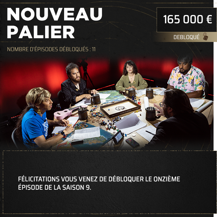 Et de onze épisodes garantis sur 2025 ! 
Merci du fond du coeur !