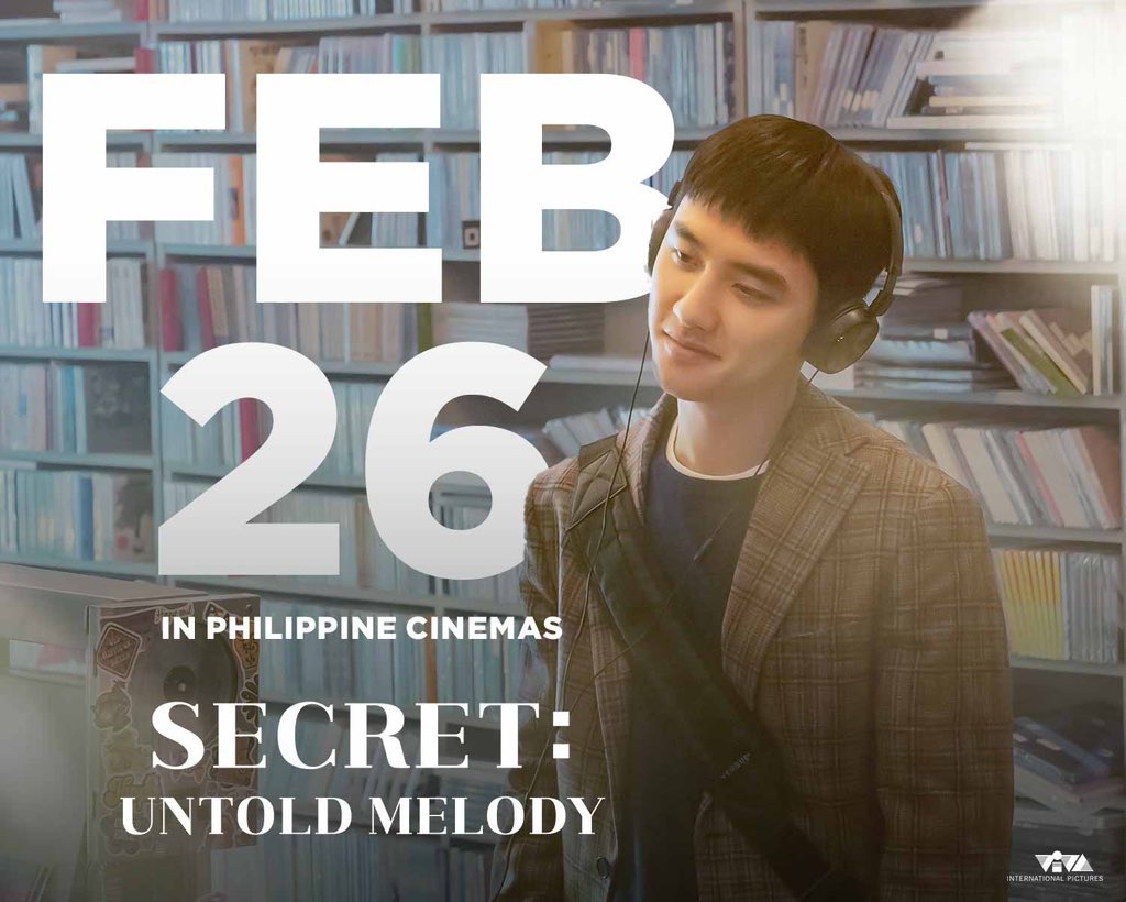 oshcuddles's tweet photo. KYUNGSOO’S MOVIE ‘SECRET: UNTOLD MELODY’ WILL BE AVAILABLE IN PHILIPPINE CINEMAS THIS FEBRUARY 26!!!!!! 🥹👏🏻 https://t.co/MbWzZQKIrY