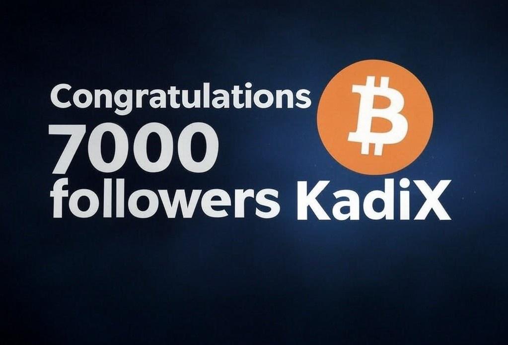 Medjadi29's tweet photo. $BTC#BTC 🔥🔥🔥🔥

🎊🎉 مبروك علينا 7000 متابع وفي وفرد من عائلة KadiX  و الى مزيد من التألق والنجاحات المستقبلية باذن الله 🔥.

شكرا لكم واحدا بواحد لثقتكم فينا ونسأل الله ان يوفقنا لنفعكم وخدمتكم.

قناة التلجرام :

https://t.co/ednweROipm https://t.co/vPXXjJ2anZ