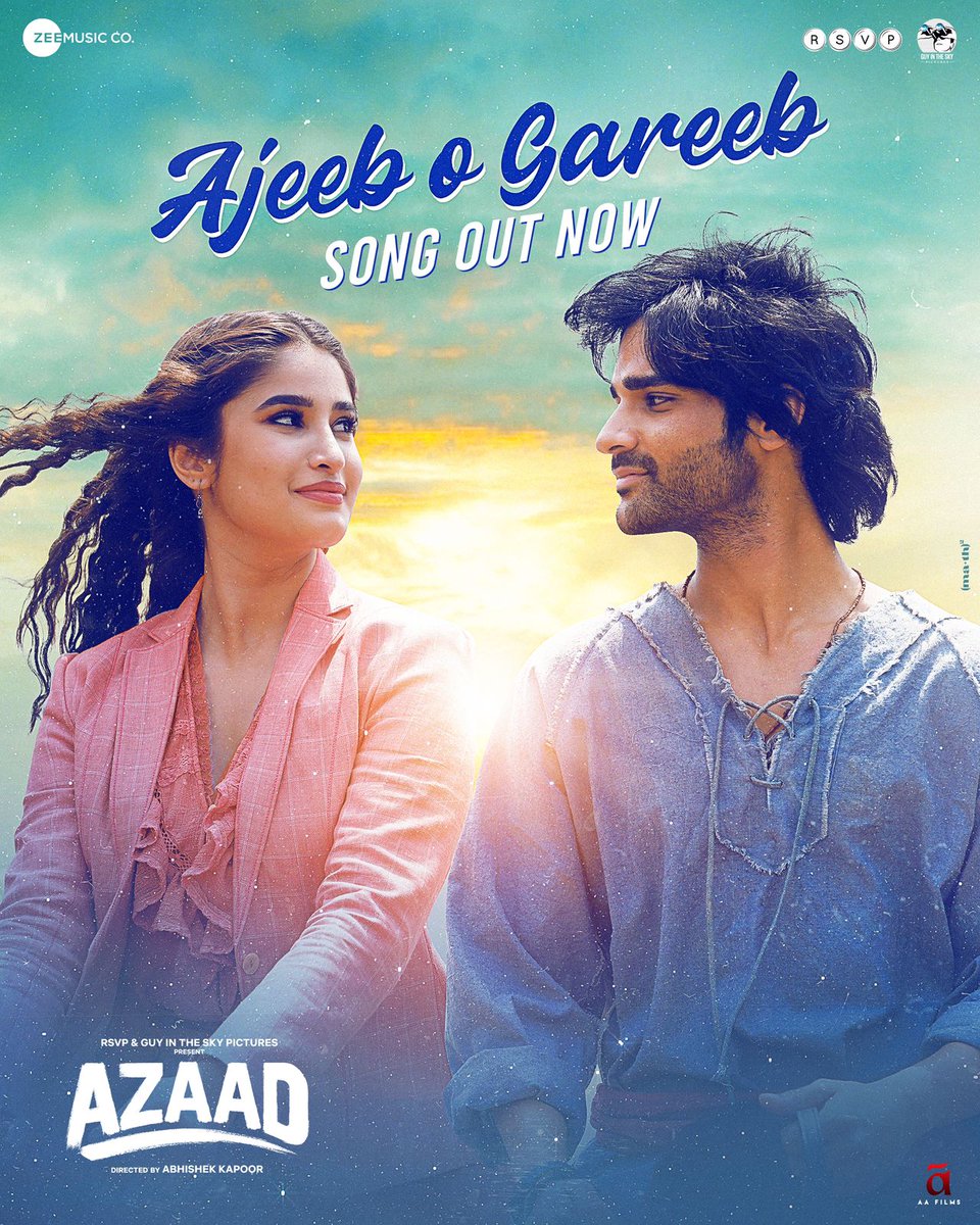 Director #AbhishekKapoor and Music composer #AmitTrivedi combo has given several memorable chart-busters.. Here is one more beautiful and much-awaited track! Arijit's soulful voice combined with a touching love story must be captivating. "Ajeeb-o-Gareeb" from Aaman and Rasha's