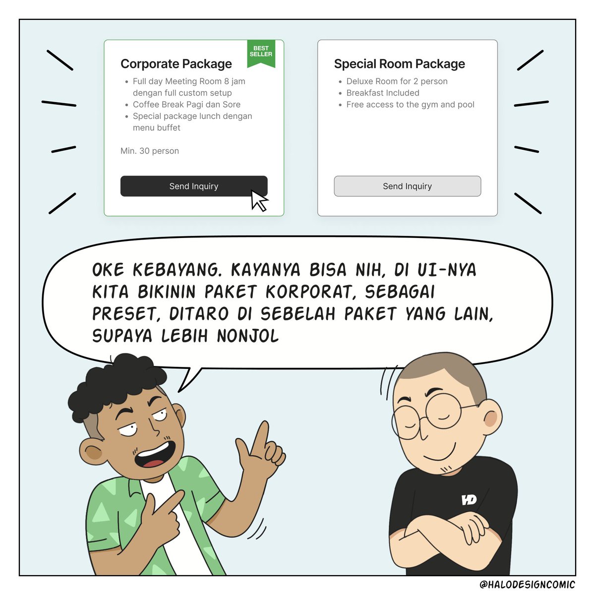 Komik Desain Indonesia tweet media
