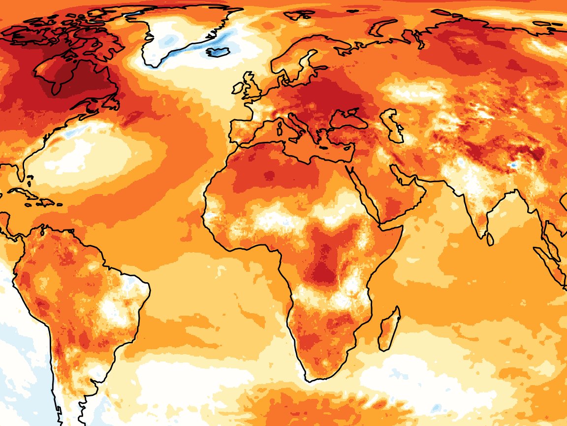 ECMWF (@ecmwf) on Twitter photo 🌡️🗓️ 2024 was the warmest year on record globally and the first calendar year that was more than 1.5°C above the pre-industrial level.
Read more about the Global #Climate Highlights Report 2024 from <a href="/CopernicusECMWF/">Copernicus ECMWF</a>, published today ➡️ ecmwf.int/en/about/media…
#GCH2024 #C3S 🌡️🗓️ 2024 was the warmest year on record globally and the first calendar year that was more than 1.5°C above the pre-industrial level.
Read more about the Global #Climate Highlights Report 2024 from <a href="/CopernicusECMWF/">Copernicus ECMWF</a>, published today ➡️ ecmwf.int/en/about/media…
#GCH2024 #C3S