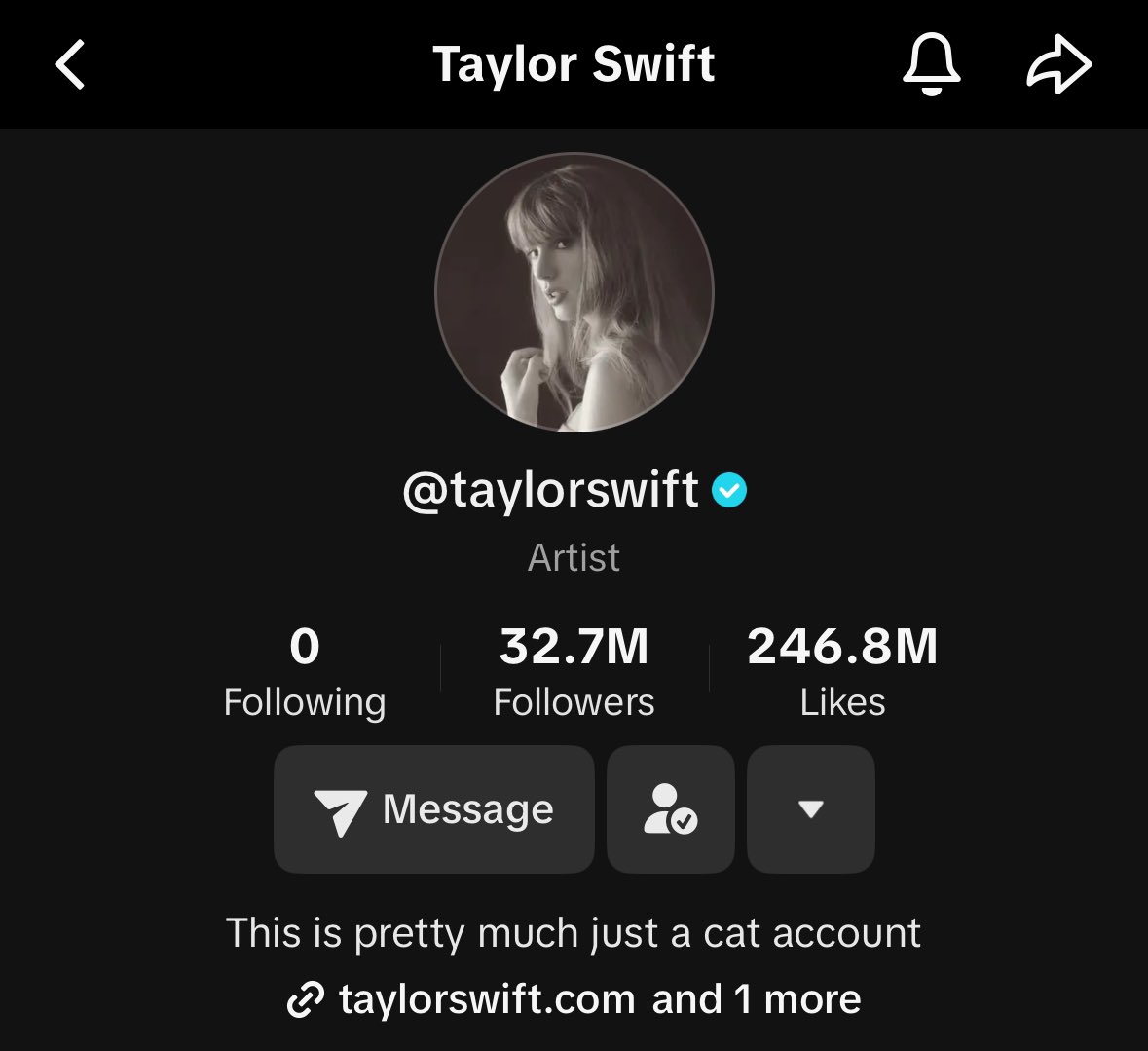 downbadforchap's tweet photo. archive thread of all @taylorswift13’s tiktoks

*once again idea from @joyfemmes 🫶🏻* https://t.co/2R9V9ihbjr