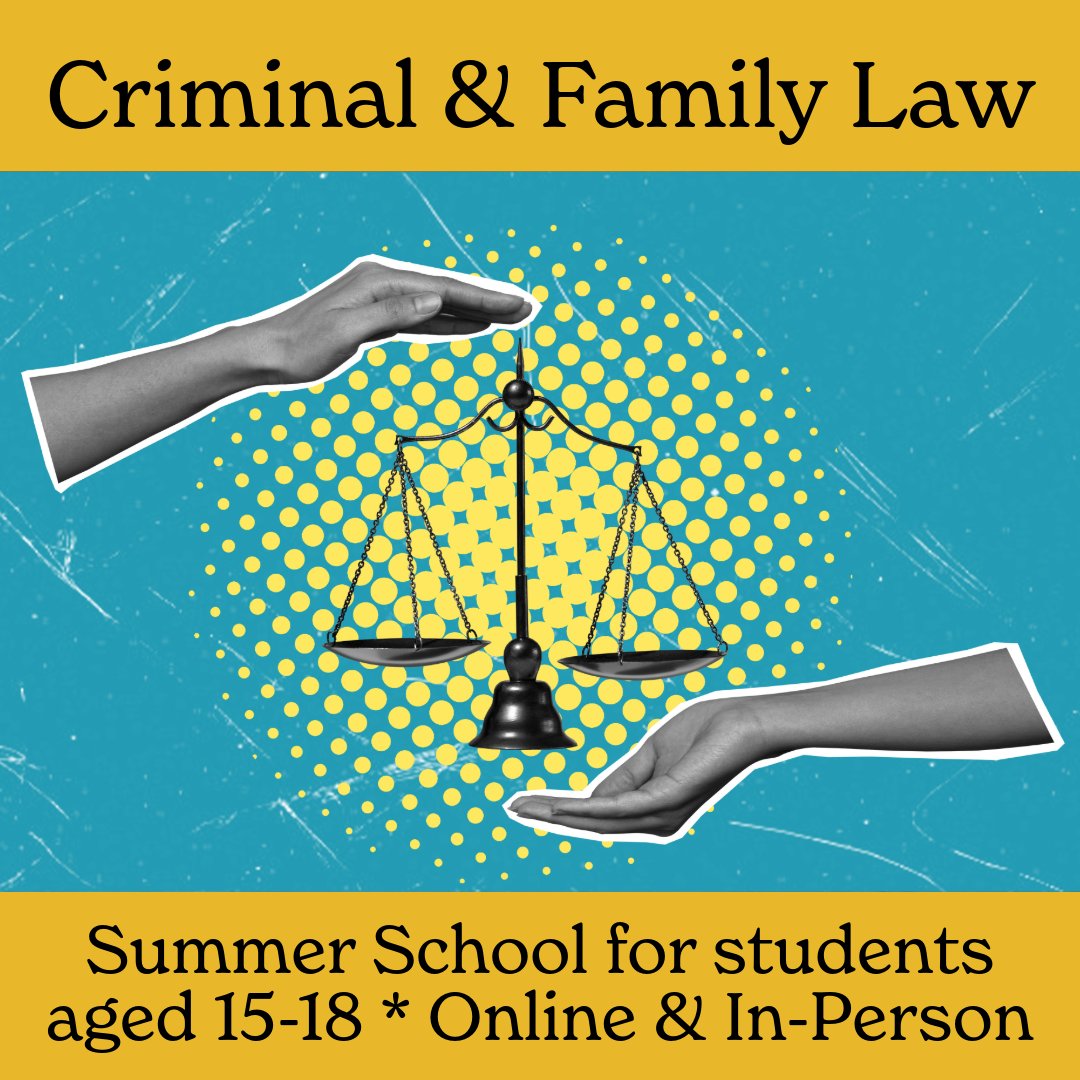 debatechamber's tweet image. Get a head start this Summer! The Law Summer School for students aged 15-18 will develop your critical thinking, analytical and persuasive skills.

debatechamber.com/project/summer…