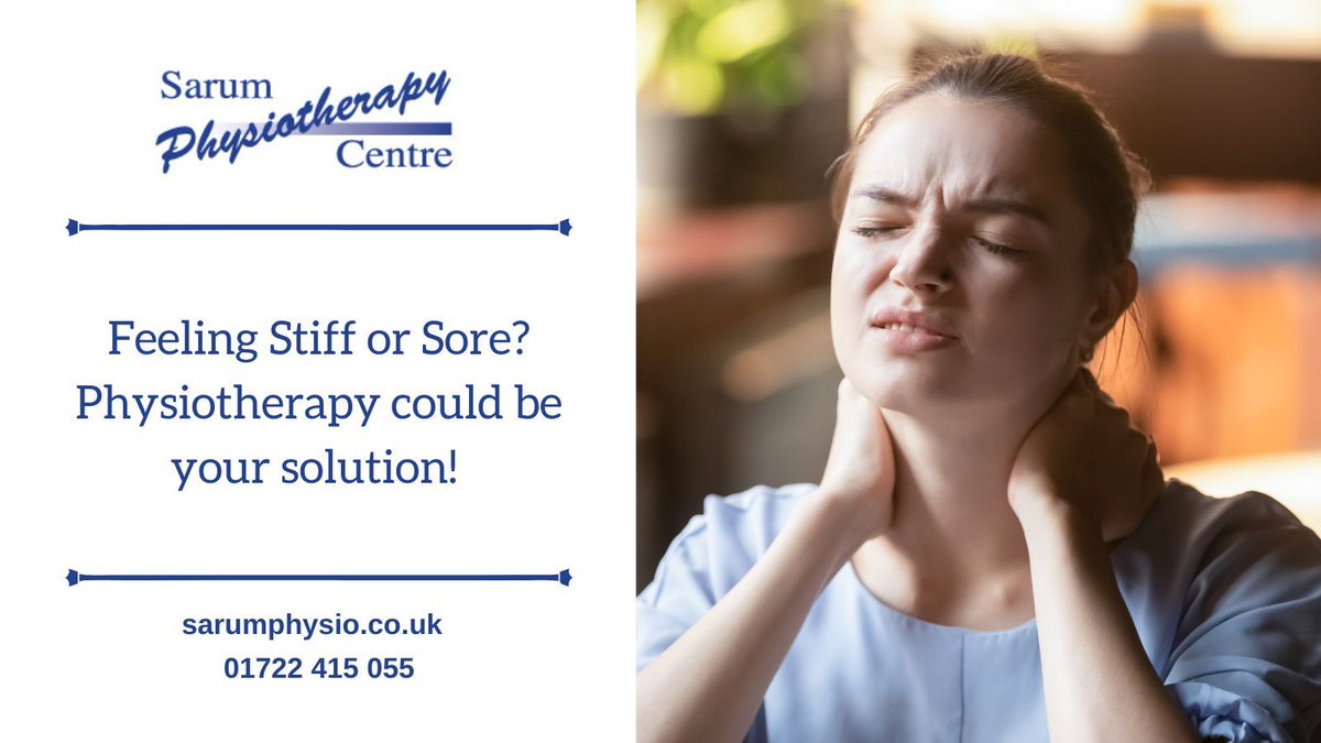 Wherever it hurts, we can help. After thoroughly assessing the problem and listening to your aims and objectives, we recommend the right treatment for YOU. Learn more here: buff.ly/3P4mZtj

#physio #physiotherapy #Salisbury