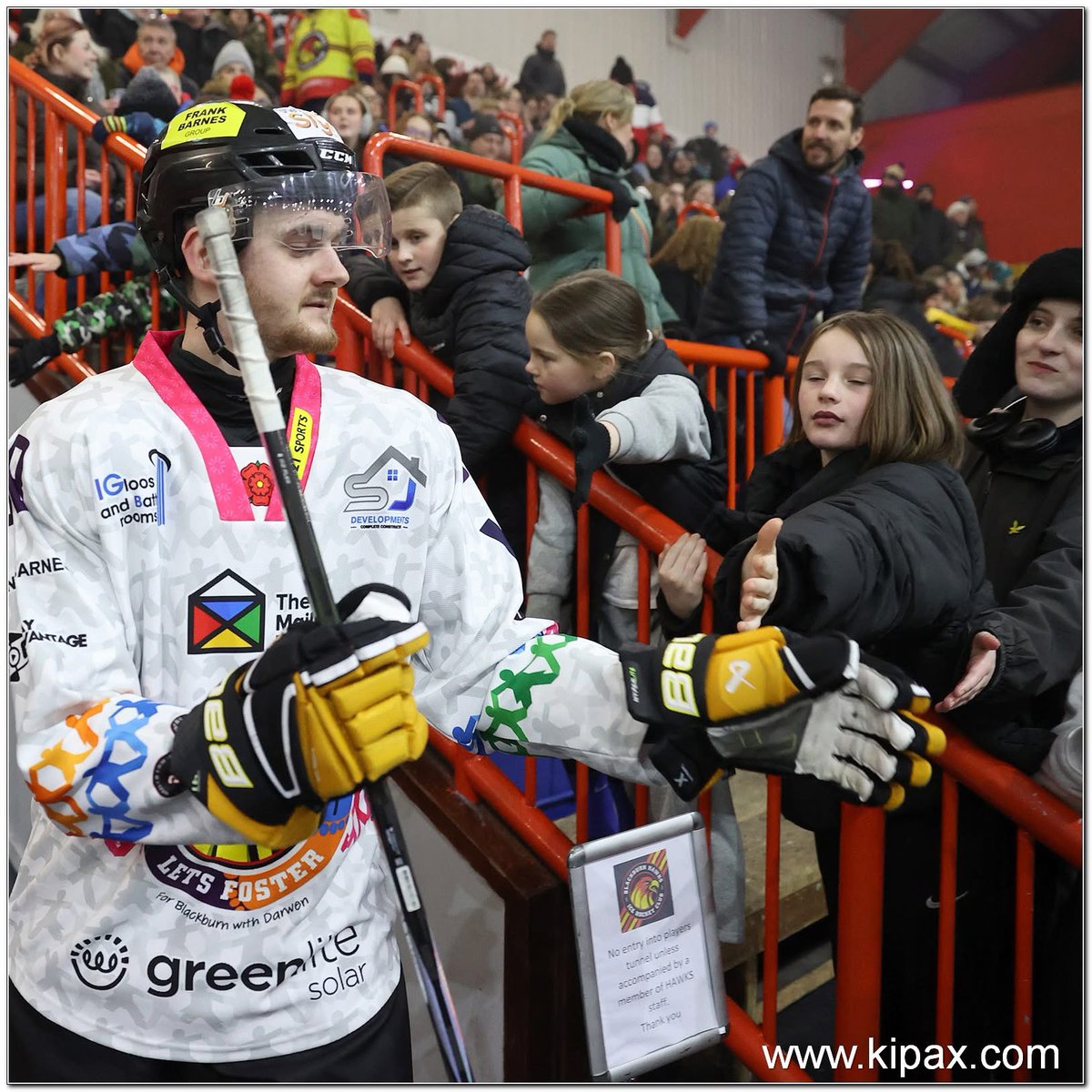 Blackburn Hawks (@blackburnhawks) on Twitter photo The support you show the lads is awesome, we are forever grateful for you the Hawks Fans!!
P.s How great did this Let's Foster-themed jersey look? 😍
📸 <a href="/KIPAX_dot_com/">KIPAX Photography</a> The support you show the lads is awesome, we are forever grateful for you the Hawks Fans!!
P.s How great did this Let's Foster-themed jersey look? 😍
📸 <a href="/KIPAX_dot_com/">KIPAX Photography</a>