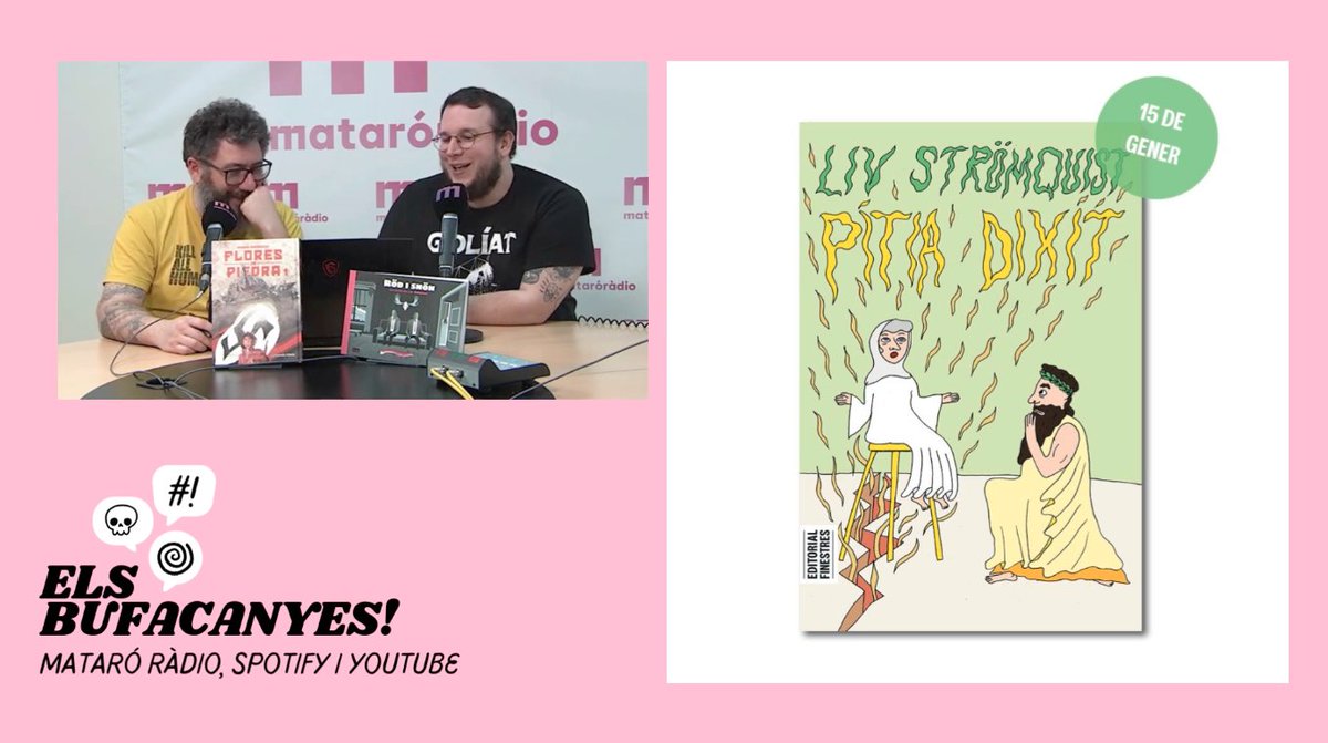 La setmana que ve arriba a les llibreries Pítia dixit, de Liv Strömquist!

L’autora analitza, amb el seu característic estil, la fixació contemporània per la cultura del wellness i l’autoajuda.

👉youtu.be/Iq014mwramI?si…