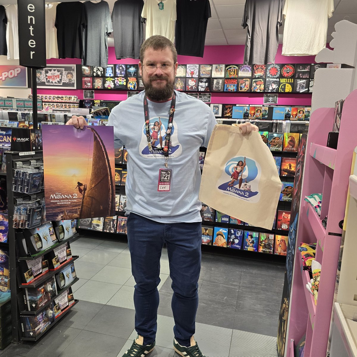 🌊🐚 Moana 2 Soundtrack 🐚🌊

Free Tote Bag and poster with any purchase of the Moana 2 soundtrack on CD or Vinyl!!!

Limited amounts available of each so hurry and grab one while you can!!!

@disney @disneyplusuk #Disney #moana #moana2 #soundtrack #giveaway