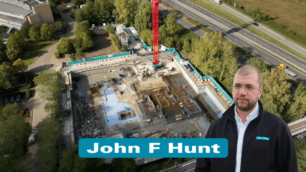 🎥 New video update! 🎥

Check out the progress on Vitrum by Breakthrough in Cambridge, led by our Project Manager, Luian Diaconu. Precision, quality, and sustainability in action! 

🚨 Watch here: ecs.page.link/Y7ujf
 
#VitrumByBreakthrough #JohnFHunt #JohnFHunt