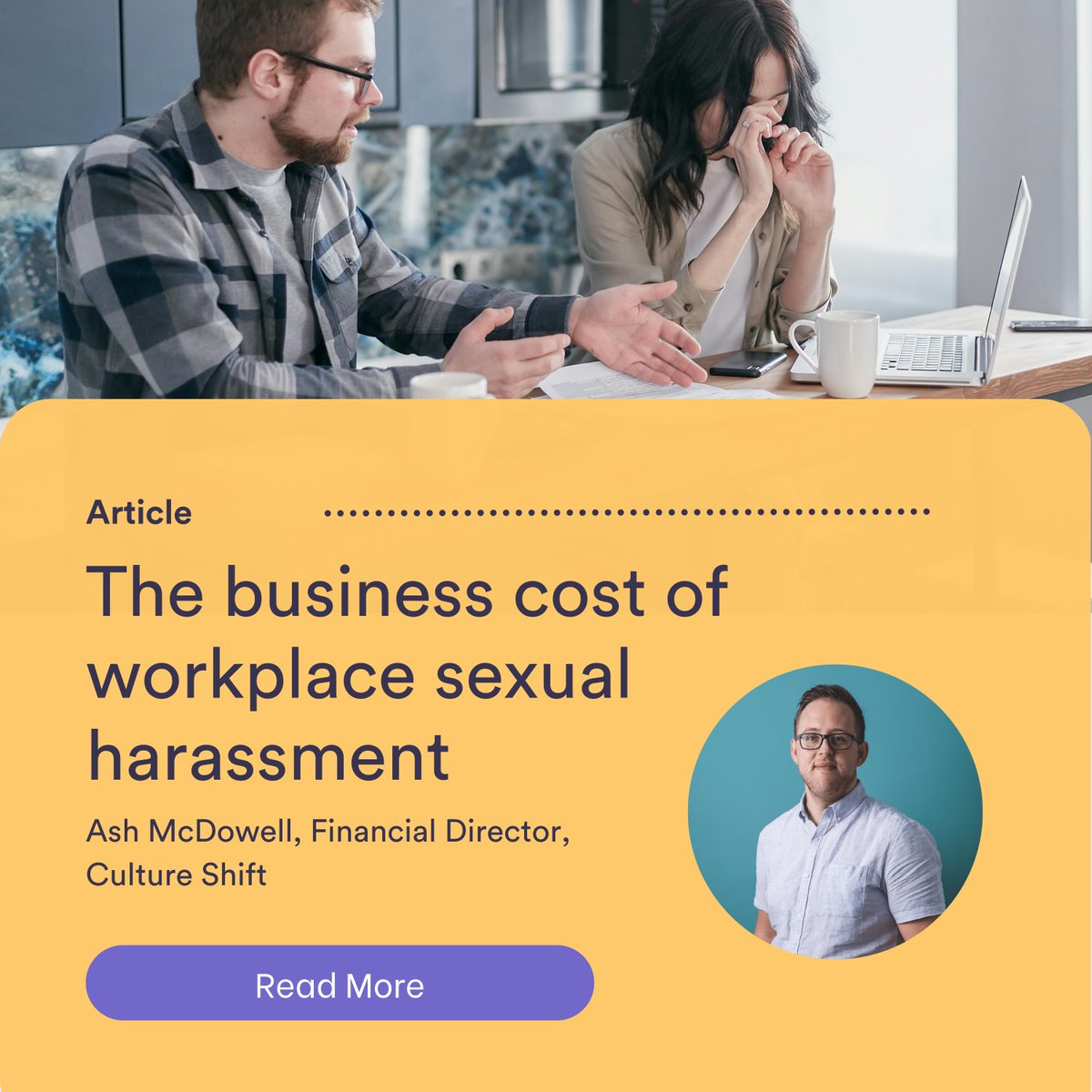 Workplace sexual harassment has severe business costs, from legal fees &amp; settlements to lost productivity, employee turnover, and reputational damage. Building a culture of safety through strong policies, training, &amp; reporting tools is essential. Read how hubs.ly/Q030Hl1X0