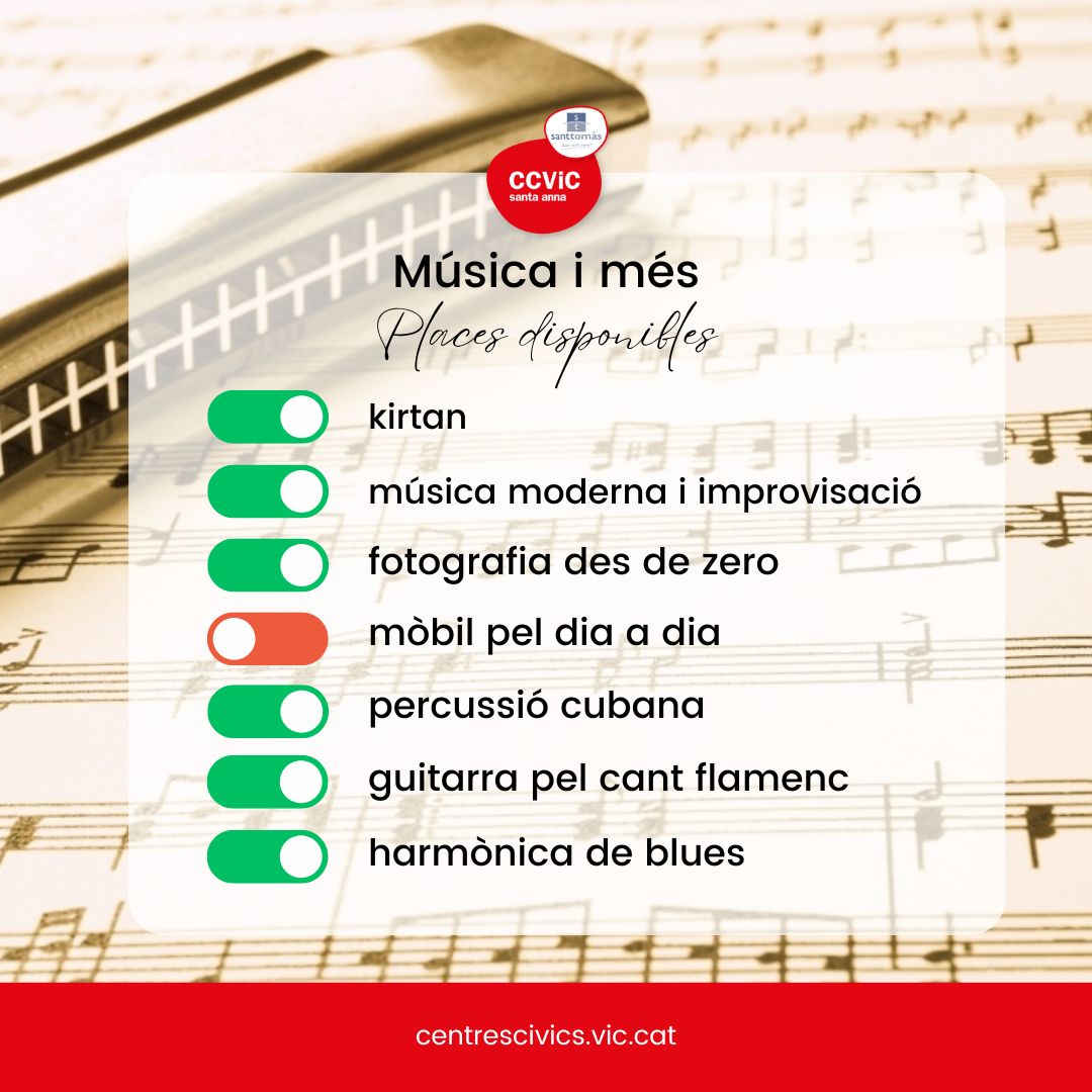 Centres Cívics de Vic (CCVic) tweet media