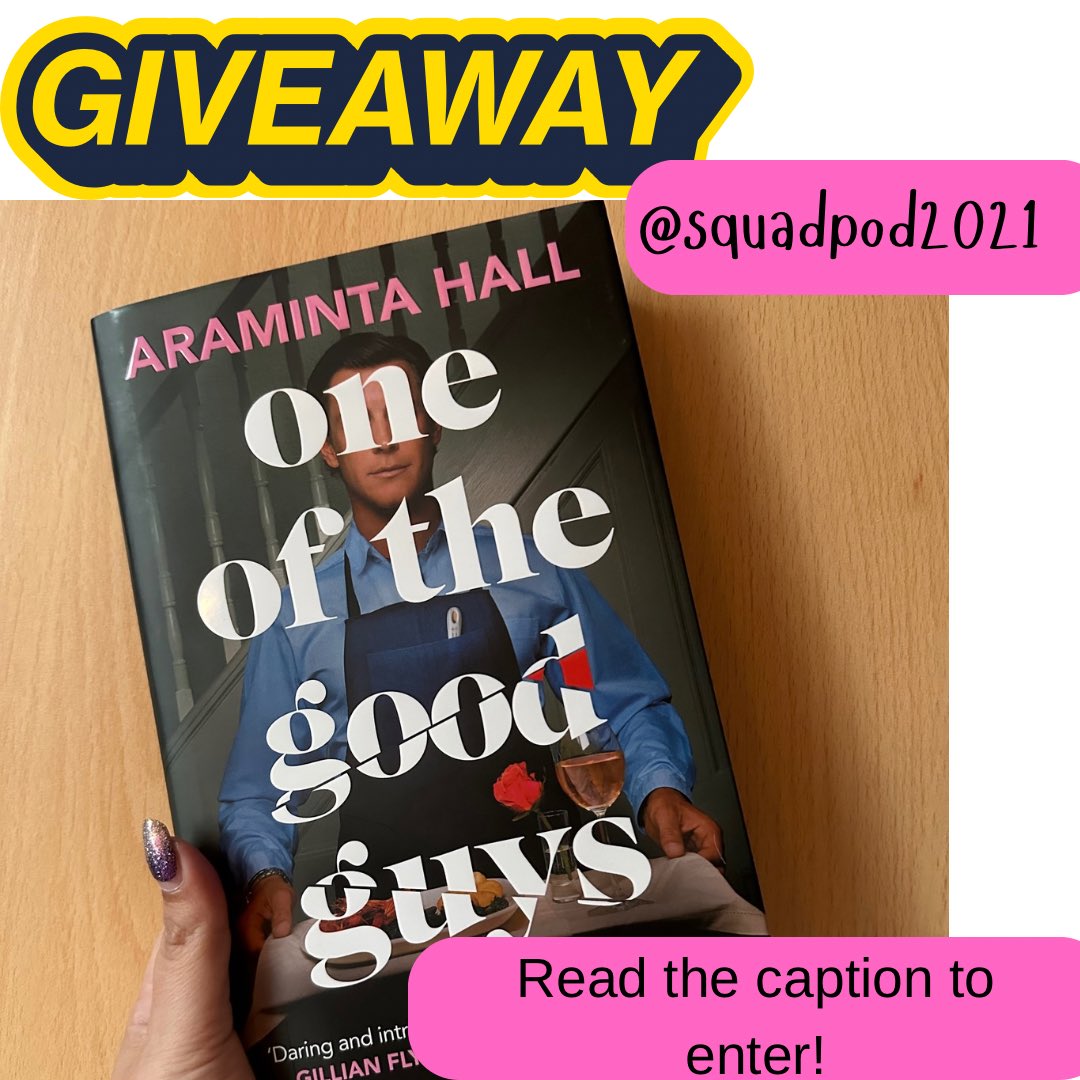 The SquadPod Collective (@squadpod3) on Twitter photo Happy Friday Booklovers!
We have a very exciting #bookishgiveaway to share! We have a #hotoffthepress paperback of @aramintahall #oneofthegoodguys
To Enter:
•You must be following us and <a href="/AramintaHall/">Araminta Hall</a>
• Tag a friend and retweet
Open to UK only and will close Weds 15th Jan Happy Friday Booklovers!
We have a very exciting #bookishgiveaway to share! We have a #hotoffthepress paperback of @aramintahall #oneofthegoodguys
To Enter:
•You must be following us and <a href="/AramintaHall/">Araminta Hall</a>
• Tag a friend and retweet
Open to UK only and will close Weds 15th Jan