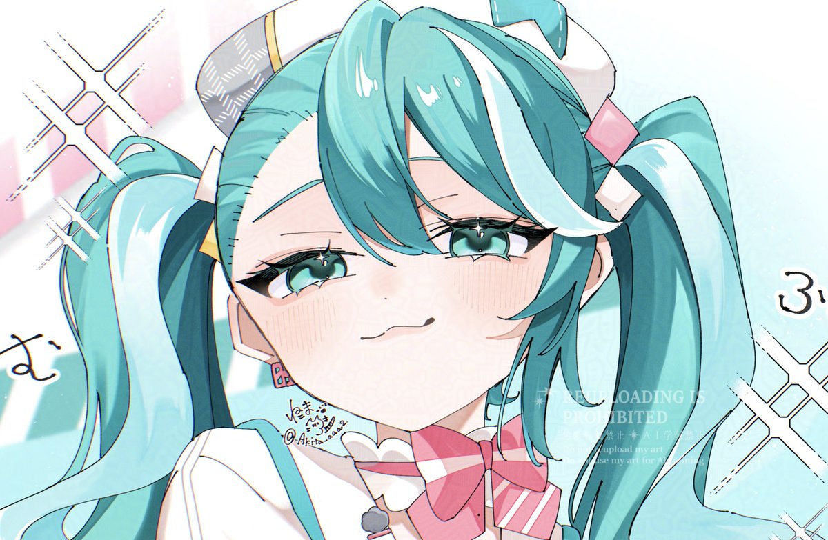 どや顔アンテナちゃん✈️✨ #初音ミク