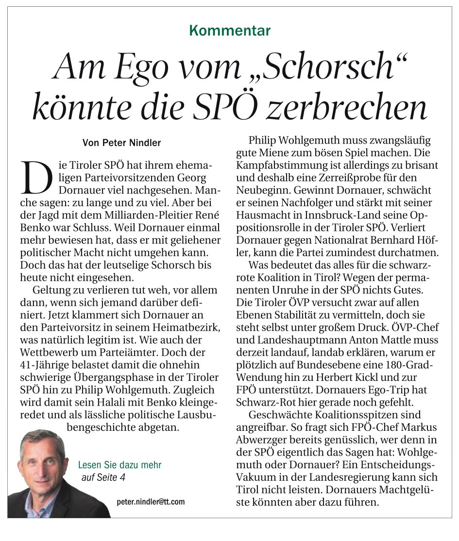 „Zur Seite treten“ ala <a href="/GDornauer/">Georg Dornauer</a> 🙈