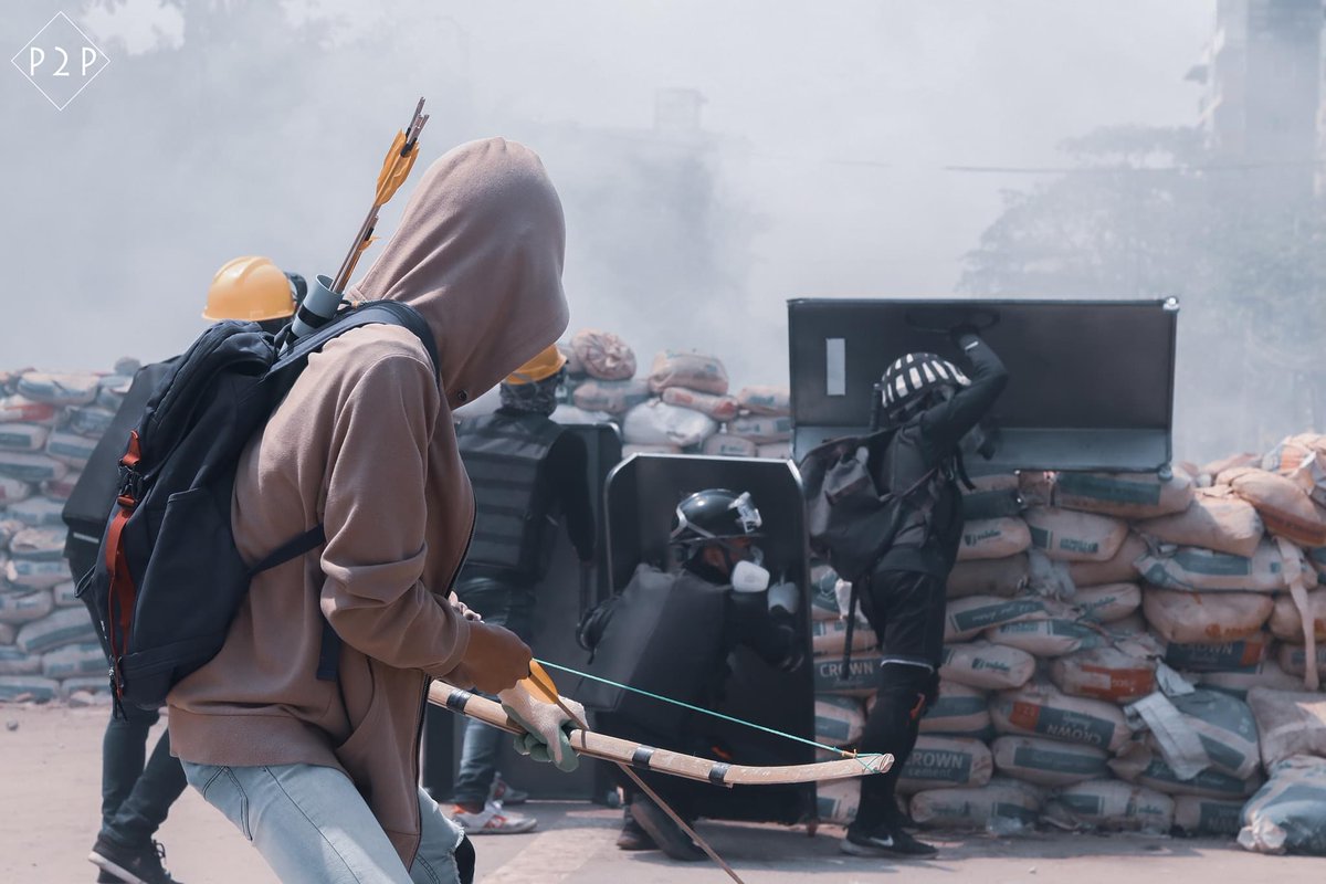 PlanC37's tweet image. The bravest souls in Myanmar.