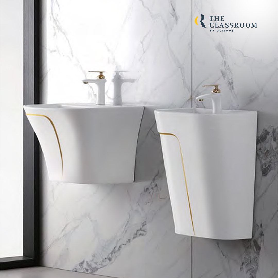 The_ClassroomHQ's tweet image. Our premium wall-hung wash basins redefine modern sophistication. Compact, sleek, and perfect for creating a luxurious ambiance in your space. 

Upgrade your bathroom to premium status today!

#TheClassroomhq #BathroomUpgrade #PremiumAmbience #WallHungBasins #LuxuryBathroom