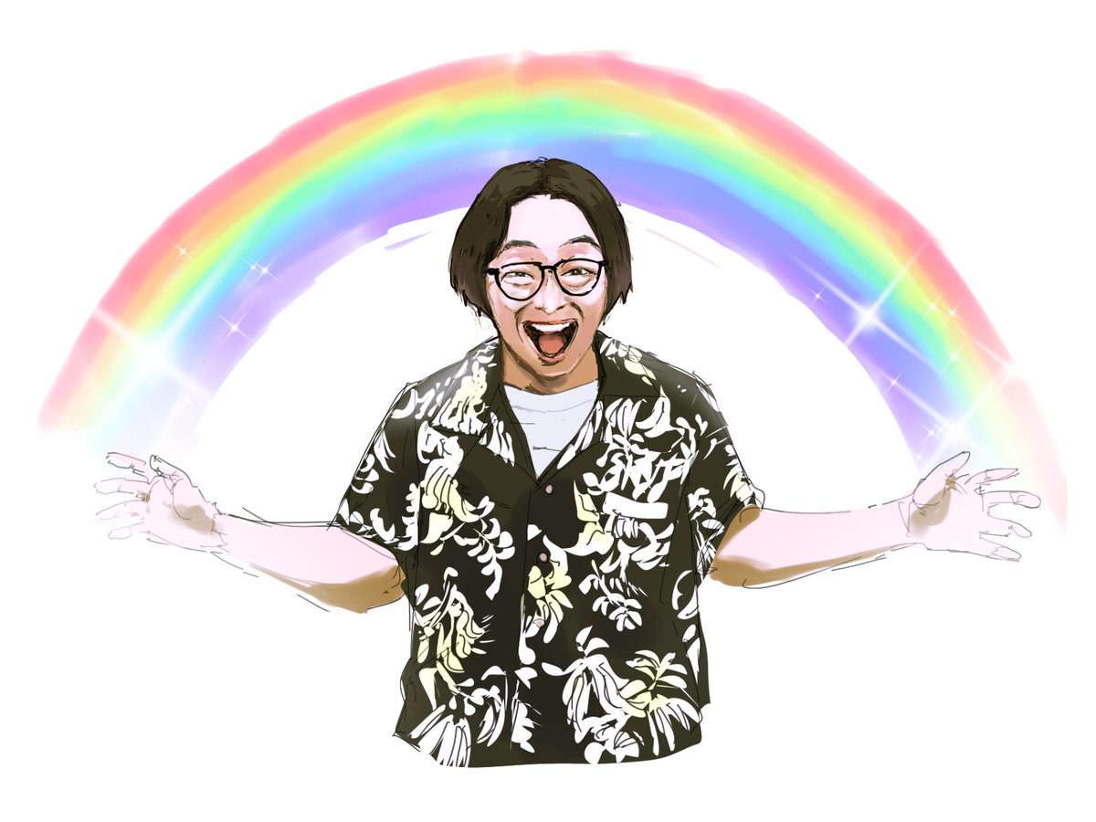 hametsuteki_ng's tweet photo. 虹 https://t.co/OGWZEniUcX
