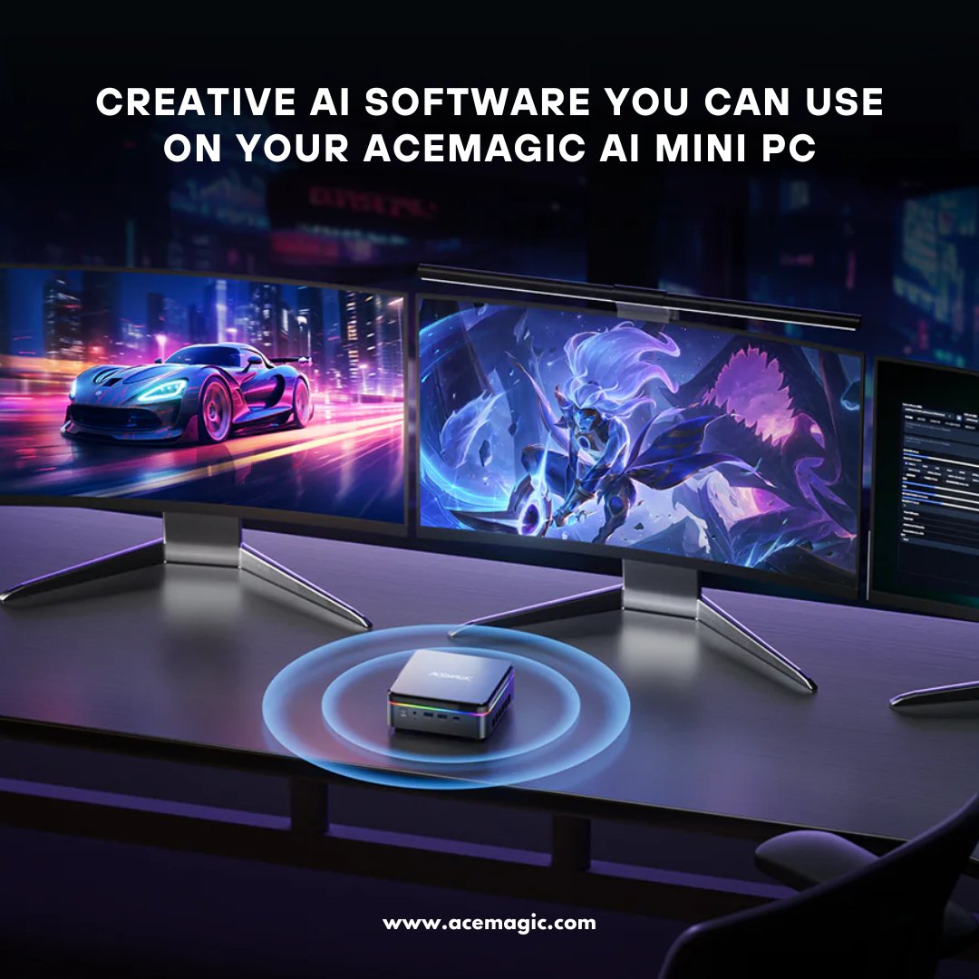Acemagic_MiniPC's tweet image. 🤖 Creative AI Software You Can Use On Your ACEMAGIC AI #MiniPC 🖥️
Here are some of the best AI-powered software tools you can use on your ACEMAGIC #AIMiniPC to enhance your creativity &amp;amp; productivity.
👇
bit.ly/blog_creative-…

#ACEMAGICminipc #acemagicblog #techblog #acemagicpc…