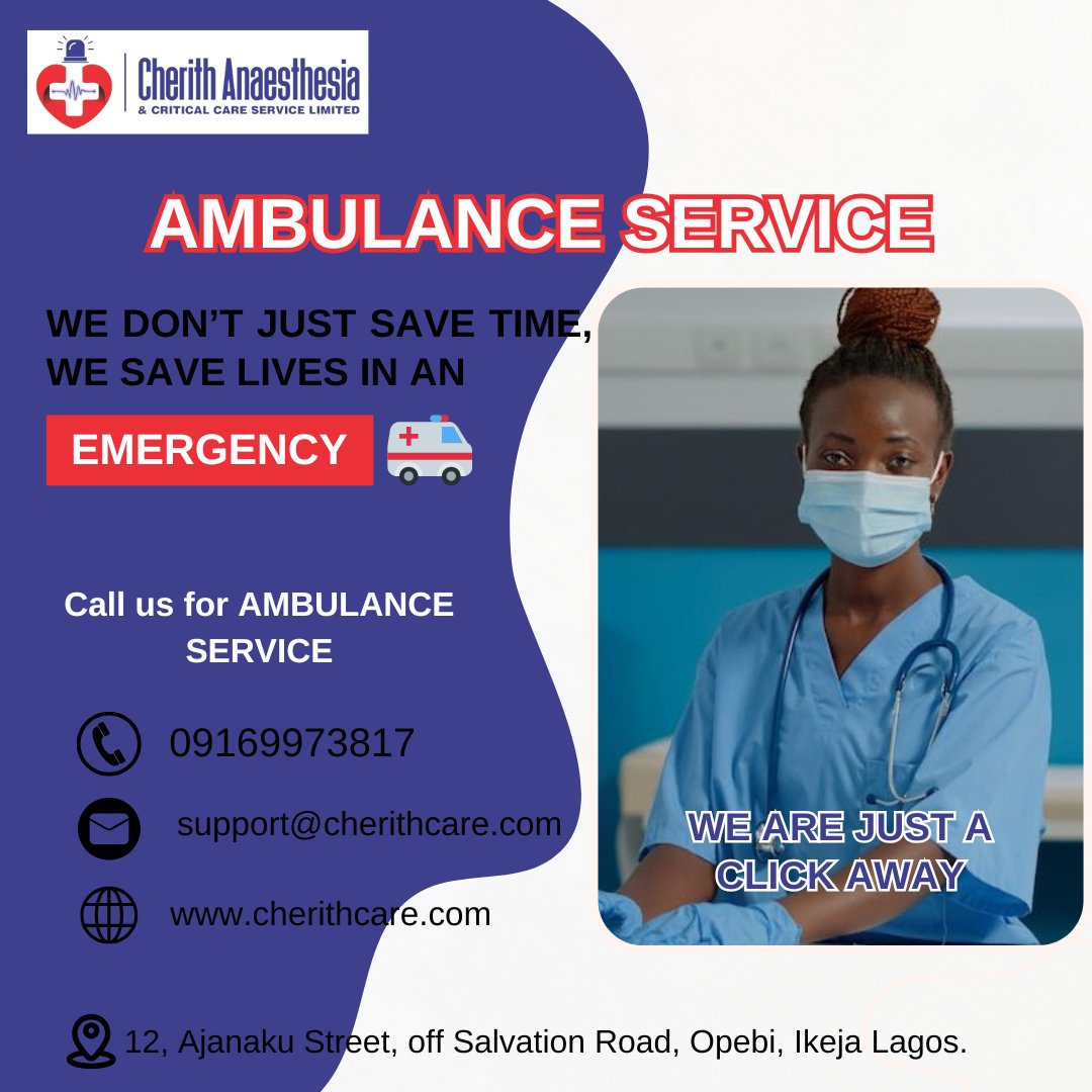 Cherith_A's tweet photo. Every second counts, and every life matters. We are committed to delivering swift, reliable, and compassionate emergency care when it’s needed the most.

Your safety is our priority.

Please contact us at: 09169973817 or support@cherithcare.com

#EmergencyCare #AmbulanceService https://t.co/GY3sKTmrQD