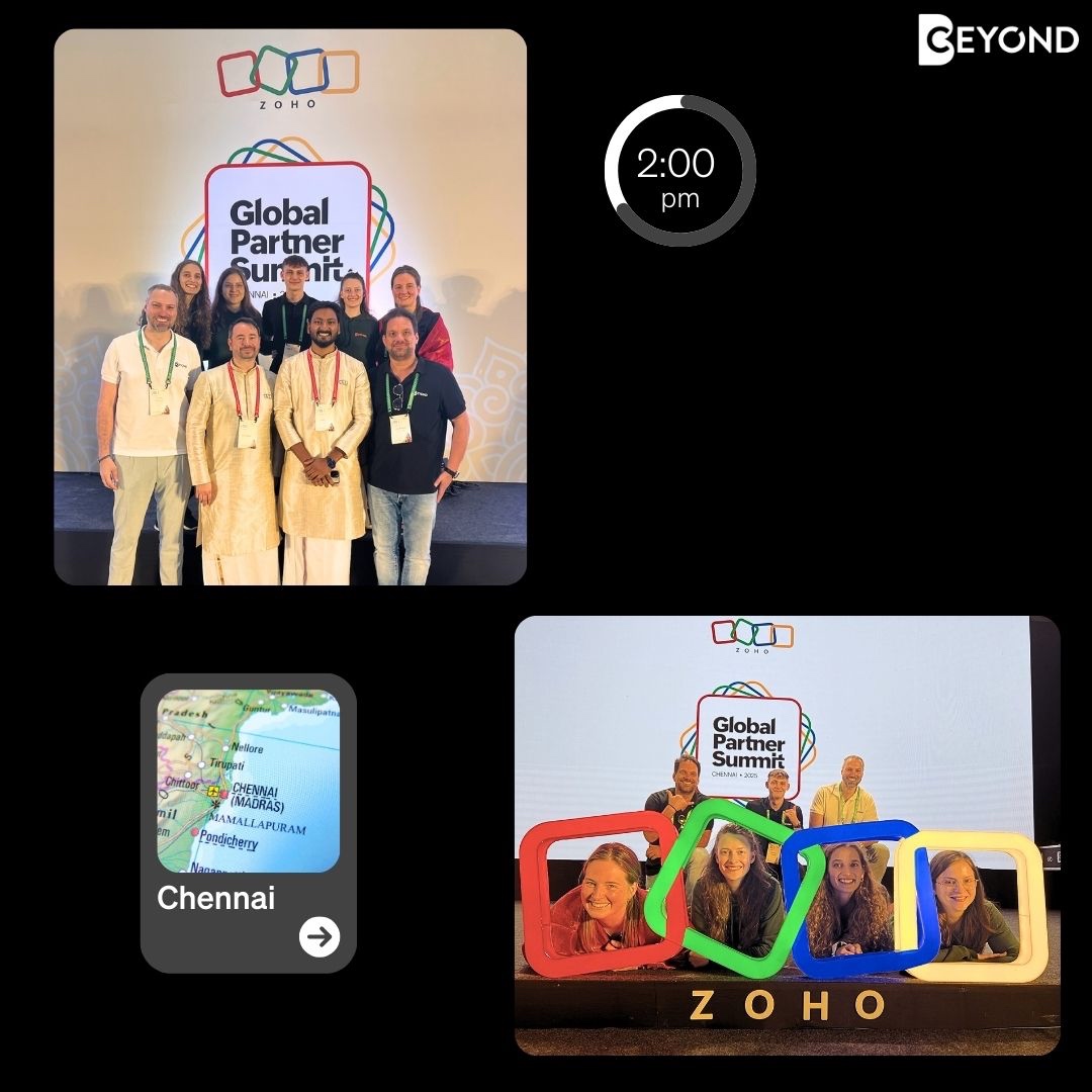 🌟 Grüße aus Indien! 🌟  

Tag 1 und 2 des #ZohoPartnerSummit2025 waren voller Inspiration, spannender Sessions und wertvoller Gespräche. Als Zoho Premium Partner aus Österreich freuen wir uns, Teil dieses globalen Events zu sein.  

#ZohoPartner #GlobalNetworking #India