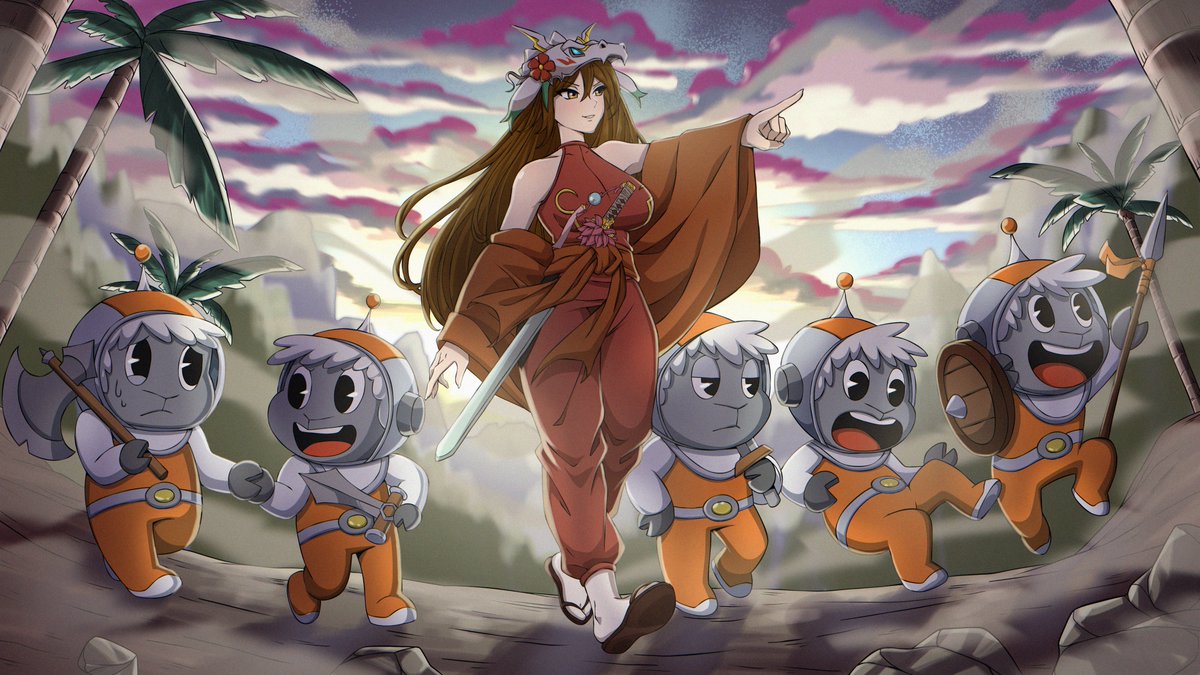 Amaterasu (@amaterasusekai) on Twitter photo Forging alliances across realms ⚔️
Amaterasu unites with <a href="/moonsheepverse/">Moonsheep 🌙</a>, leading the charge into hybrid innovation.
50 Whitelist spots await brave souls ready to push the boundaries of NFTs and storytelling. Shinjins, will you rise to the call? 🌊🗻
Join the movement: Forging alliances across realms ⚔️
Amaterasu unites with <a href="/moonsheepverse/">Moonsheep 🌙</a>, leading the charge into hybrid innovation.
50 Whitelist spots await brave souls ready to push the boundaries of NFTs and storytelling. Shinjins, will you rise to the call? 🌊🗻
Join the movement: