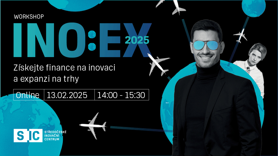 Vyvíjíte nové technologie či produkty? ⚙️🚀Chcete expandovat na nové trhy? 🌍 Získejte finanční podporu pro inovativní podnikatele, která vám rychle pomůže 💰⚡Přihlaste se na webinář k INO:EX: 🌐shorturl.at/e0vuE