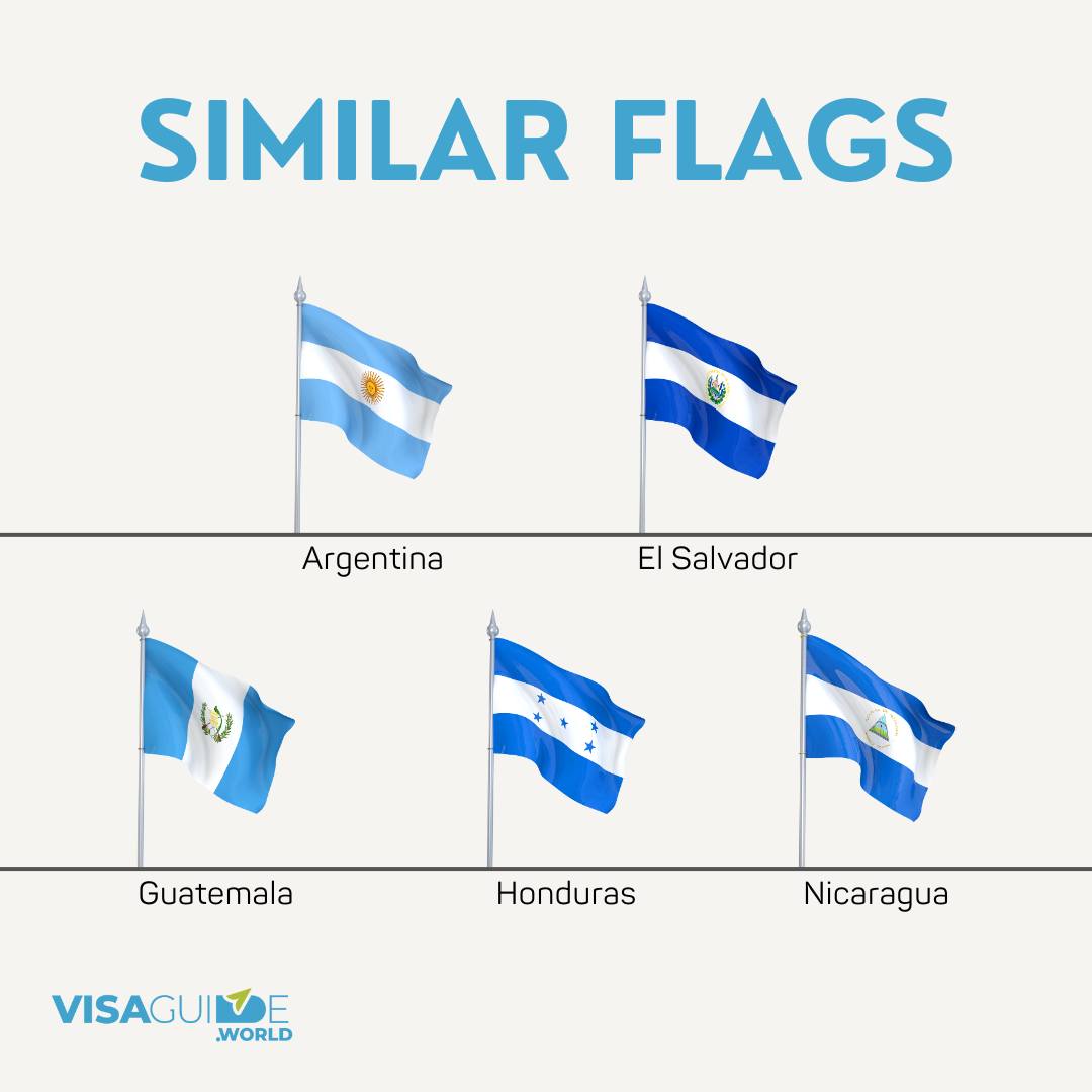 visaguideworld's tweet image. Similar Flags🇦🇷 🇸🇻 🇬🇹 🇭🇳 🇳🇮

#similarflags #flag #argentina #elsalvador #guatemala #honduras #nicaragua