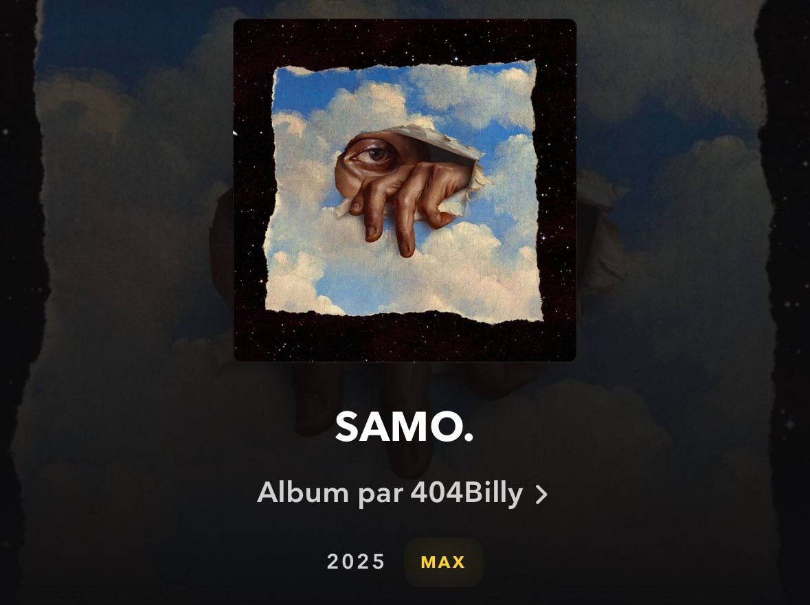 amin_goat's tweet photo. Une note sur 10 et votre top 3 pour votre première écoute de « SAMO » ? https://t.co/GKZtIyEQRs