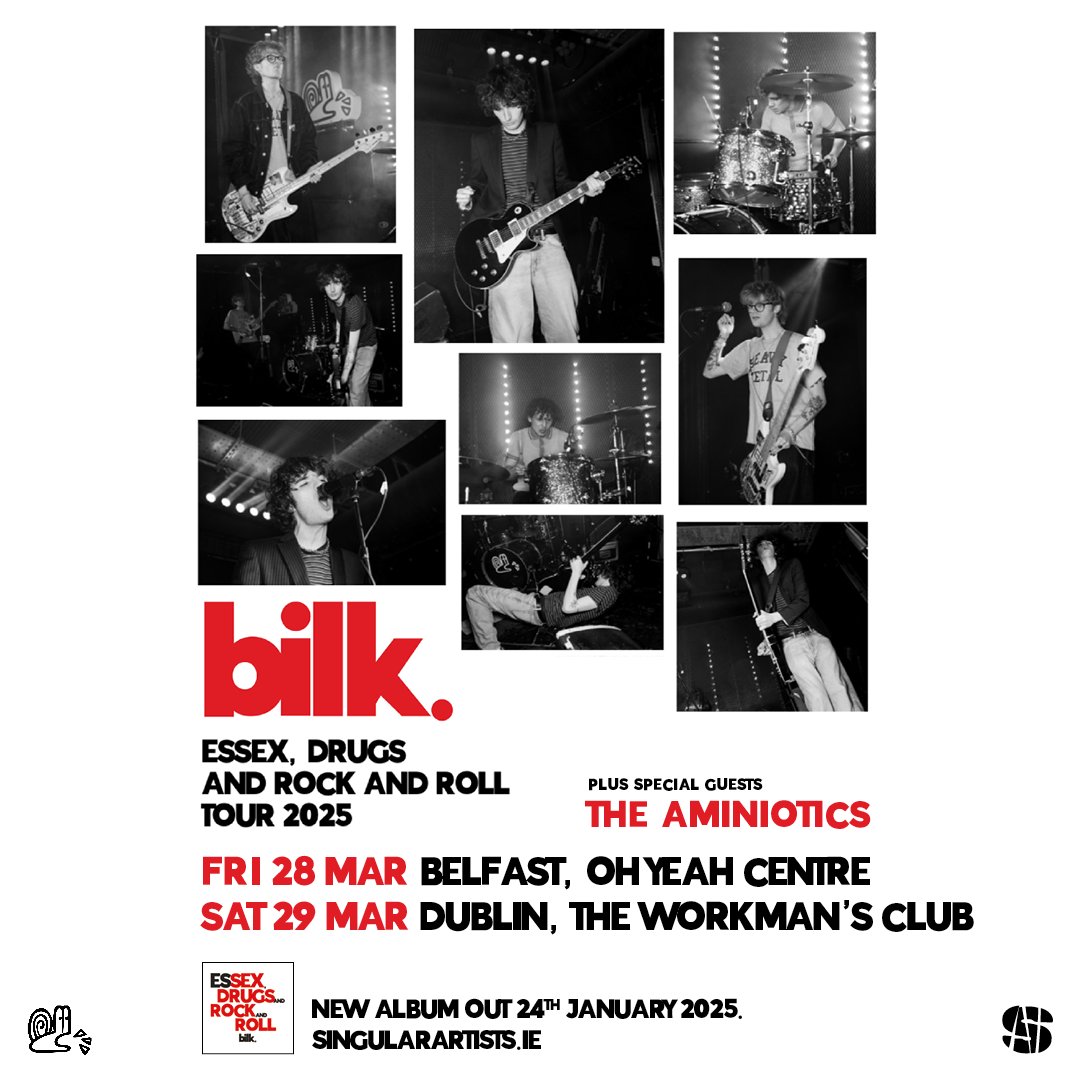 Oh Yeah Music Centre (@ohyeahcentre) on Twitter photo *SUPPORT ANNOUNCEMENT*
<a href="/TheAmniotics/">The Amniotics</a> will join <a href="/BILKBANDPAGE/">Bilk.</a> at their headline show at Oh Yeah on the 28th March.
ποΈ - singularartists.ie/show/bilk/
<a href="/singularartists/">Singular Artists</a> *SUPPORT ANNOUNCEMENT*
<a href="/TheAmniotics/">The Amniotics</a> will join <a href="/BILKBANDPAGE/">Bilk.</a> at their headline show at Oh Yeah on the 28th March.
ποΈ - singularartists.ie/show/bilk/
<a href="/singularartists/">Singular Artists</a>