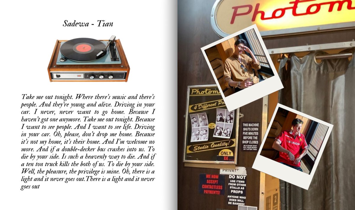 poettoearth's tweet image. sadewa - tian: and if a double-decker bus crashes into us, to die by your side is such a heavenly way to die.