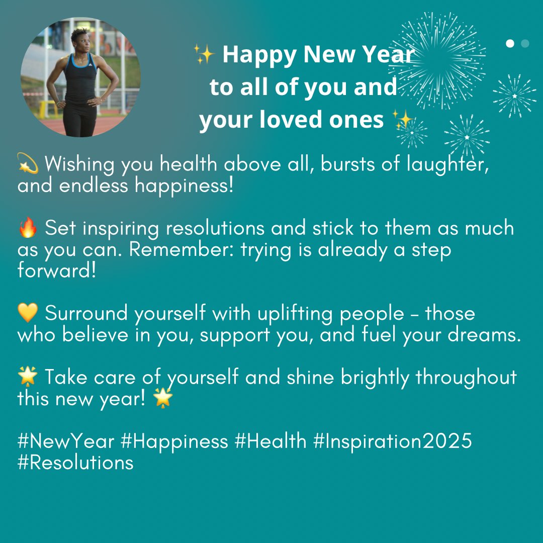 AyodeleIkuesan's tweet image. ✨Bonne année ! 
✨Happy new year !
✨E ku Odun, eku odun tuntun ! 

💫 Santé avant tout, des éclats de rire, du bonheur à foison !

📌Pour cette nouvelle année, retrouvez moi sur : bsky.app/profile/ayodel…

#quitx #NewYear2025 #bonneannee